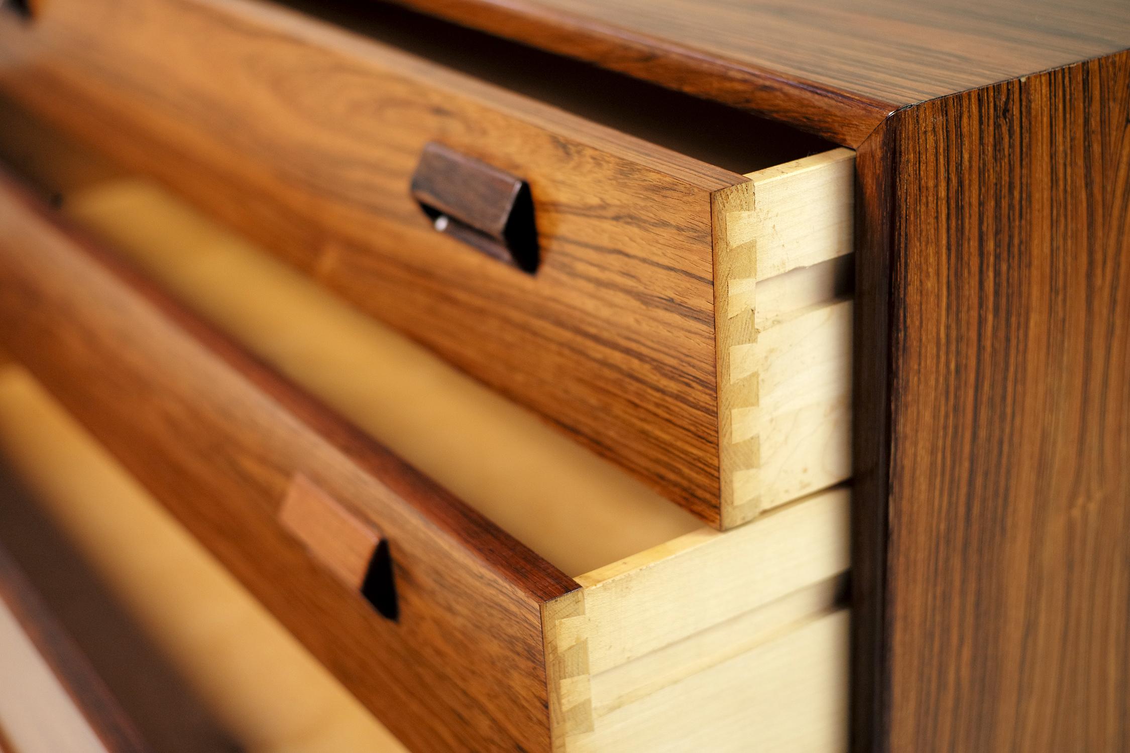 Oiled Børge Mogensen, Danish Rosewood Dresser, 1960