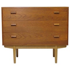 Bureau de coiffeuse danois en teck Borge Mogensen