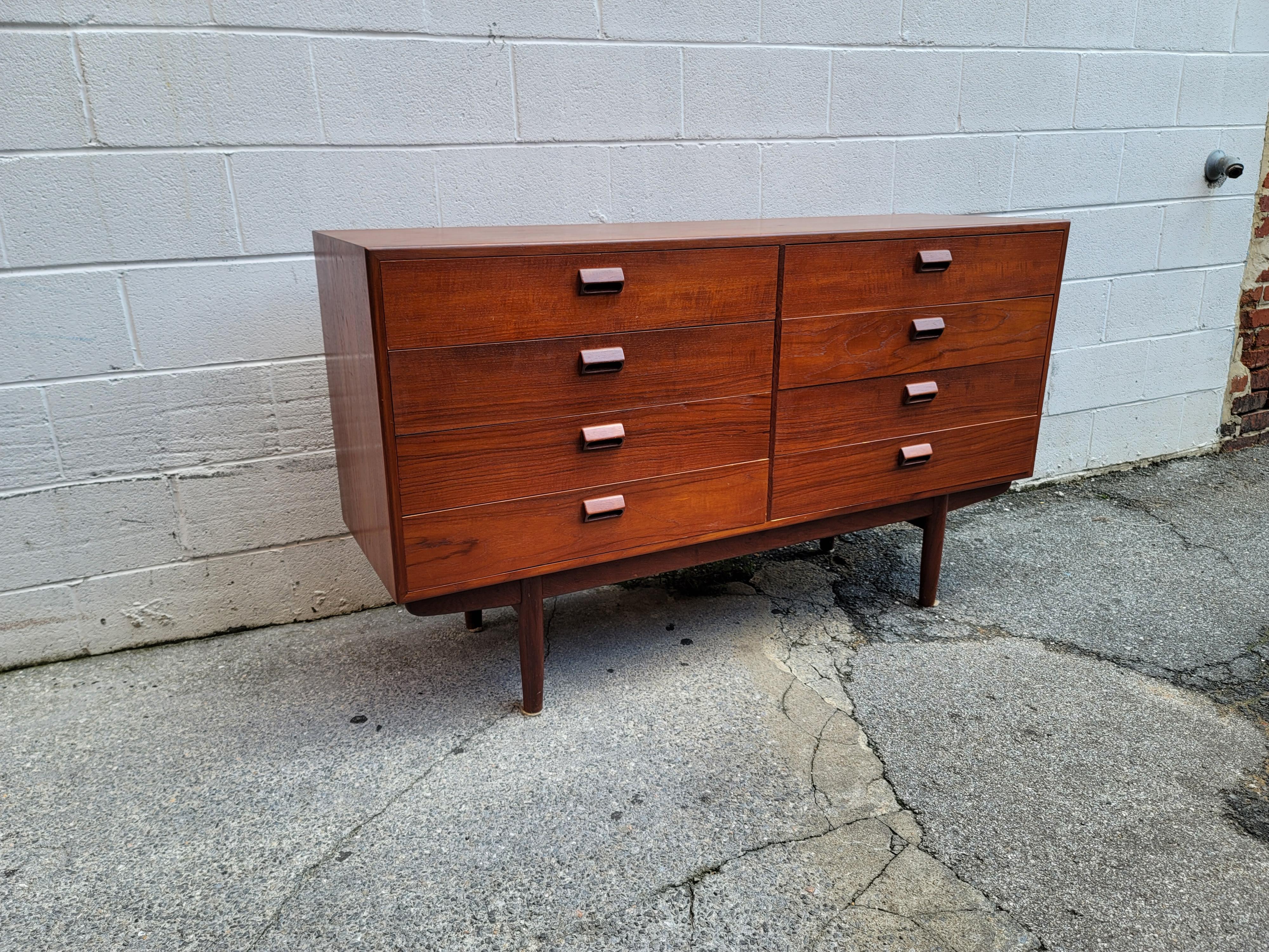 Borge Mogensen Eight-Drawer Teak Dresser 1