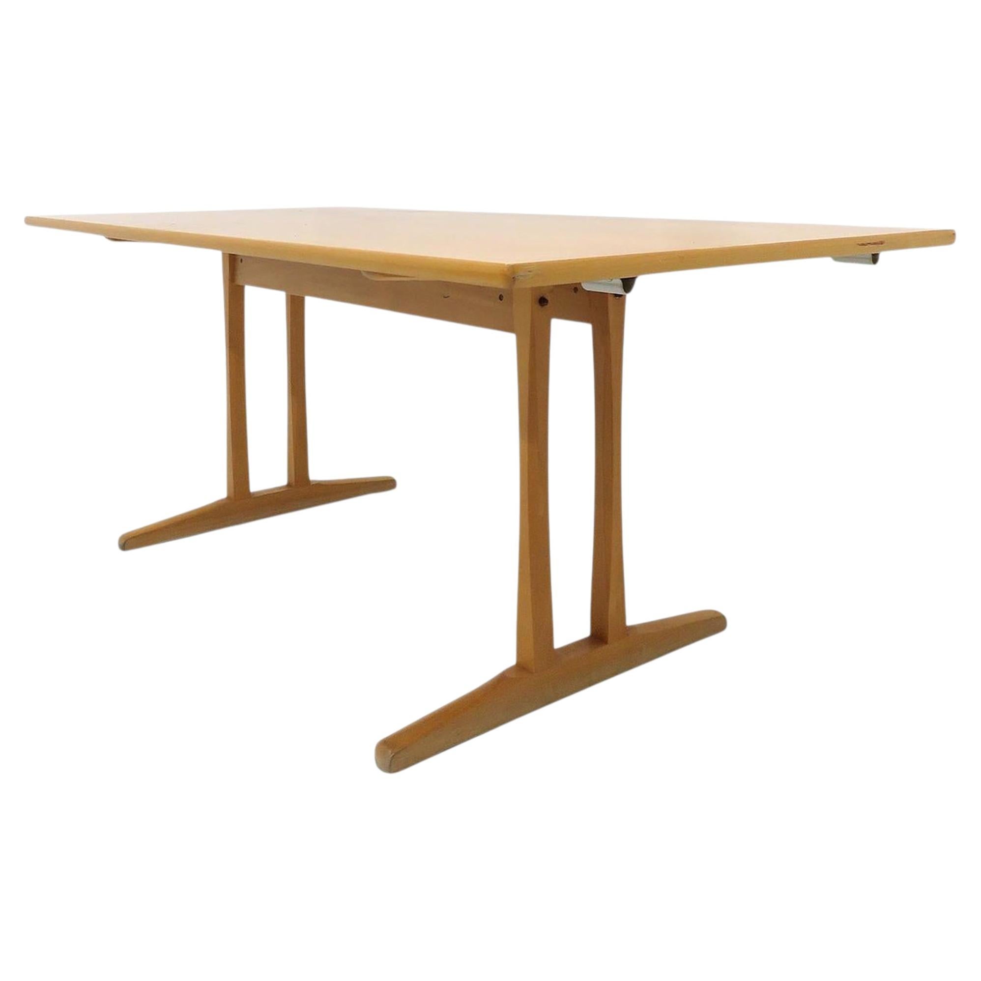Borge Mogensen pour AM Mobler Table de salle à manger Shaker C18, 1950
