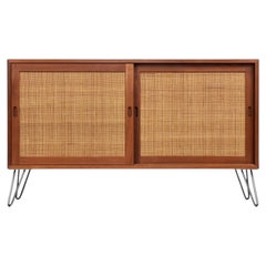 Borge Mogensen for Karl Andersson & Soner Teak Cane Front Cabinet