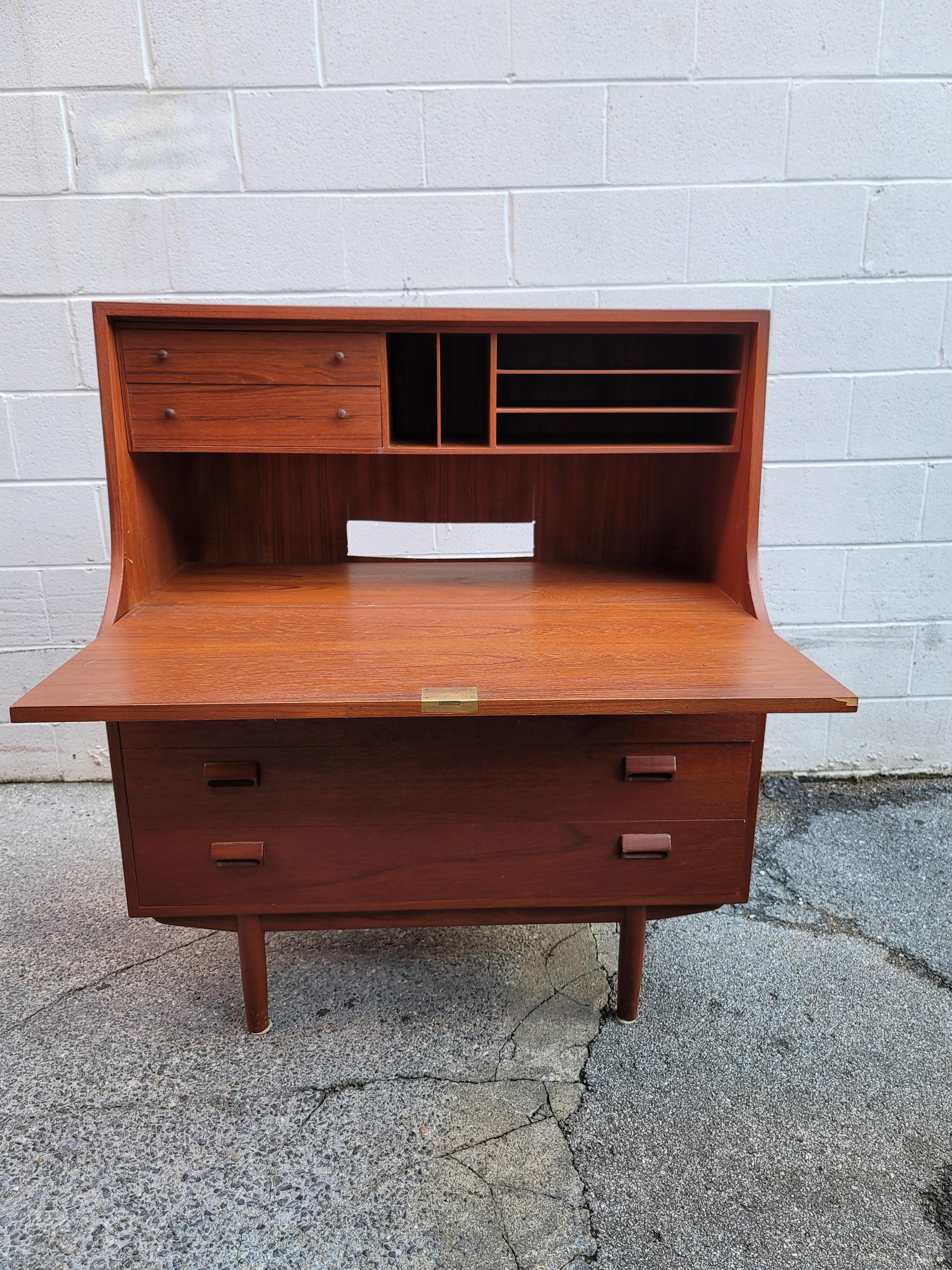 Scandinavian Modern Borge Mogensen for Soborg Mobelfabrik Secretary Desk