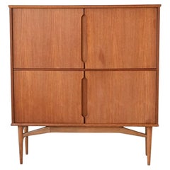 Borge Mogensen highboard in teak and beech Fredericia Denmark 1960