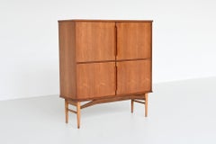 Buffet haut en teck de Borg Fredericia Danemark 1960