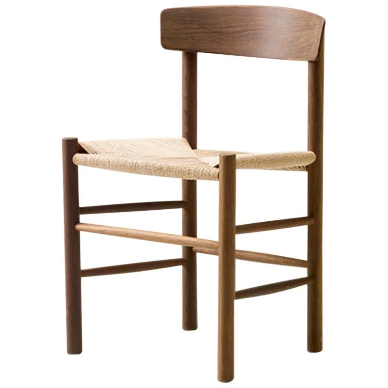 Borge Mogensen J39 Dining Chair, Smoked Oak For Sale