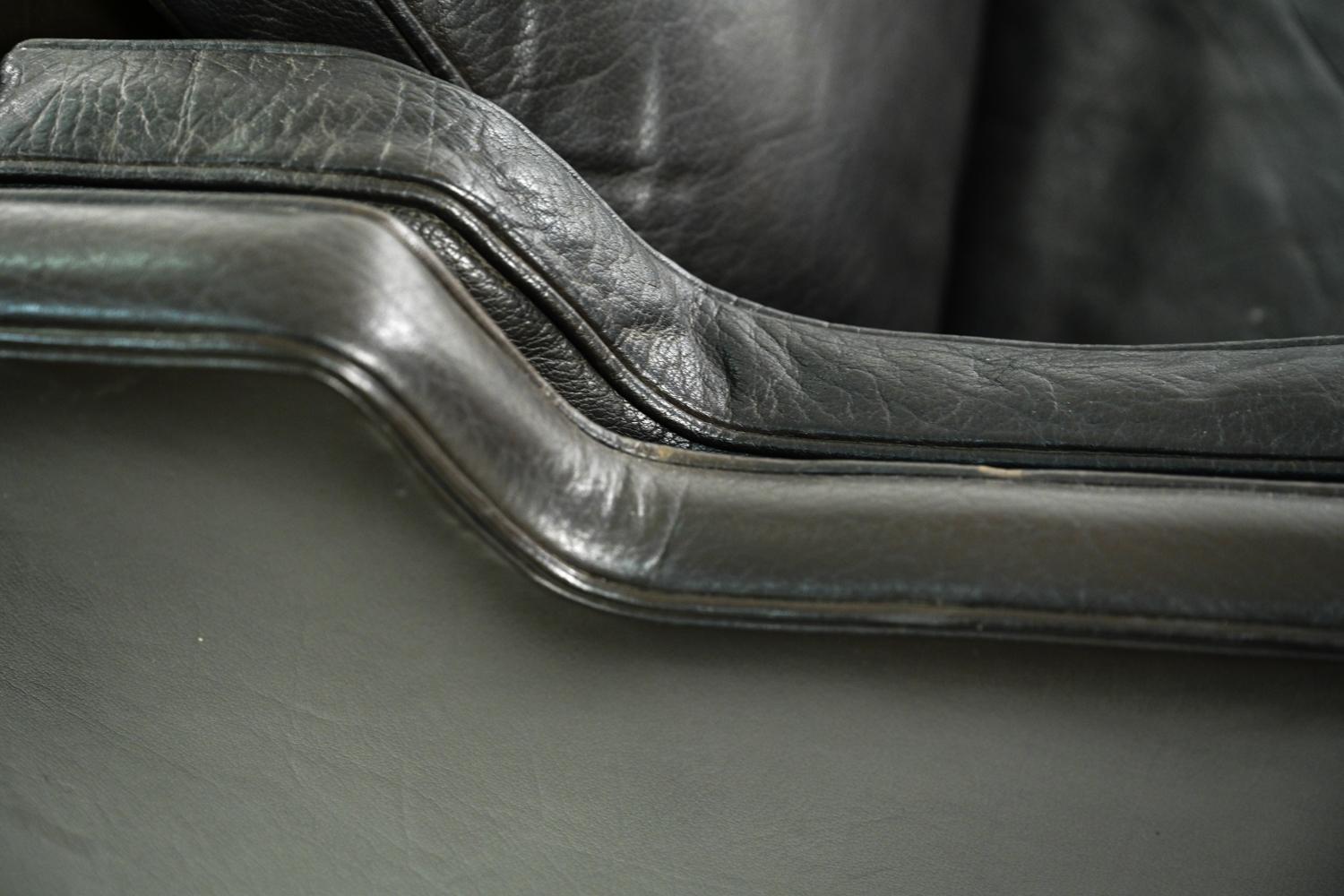 Borge Mogensen Leather 4-Seater Sofa 4