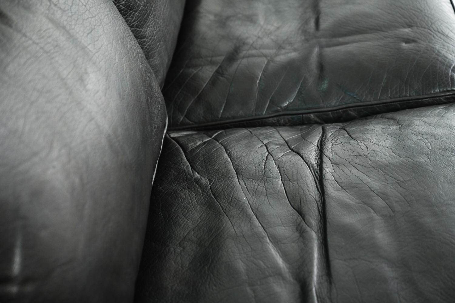 Borge Mogensen Leather 4-Seater Sofa 6