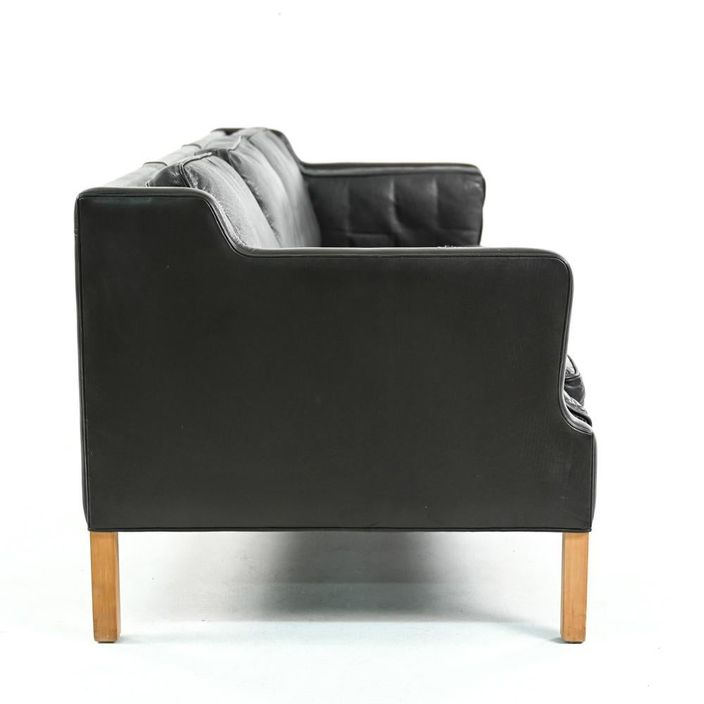 Borge Mogensen Leather 4-Seater Sofa 3