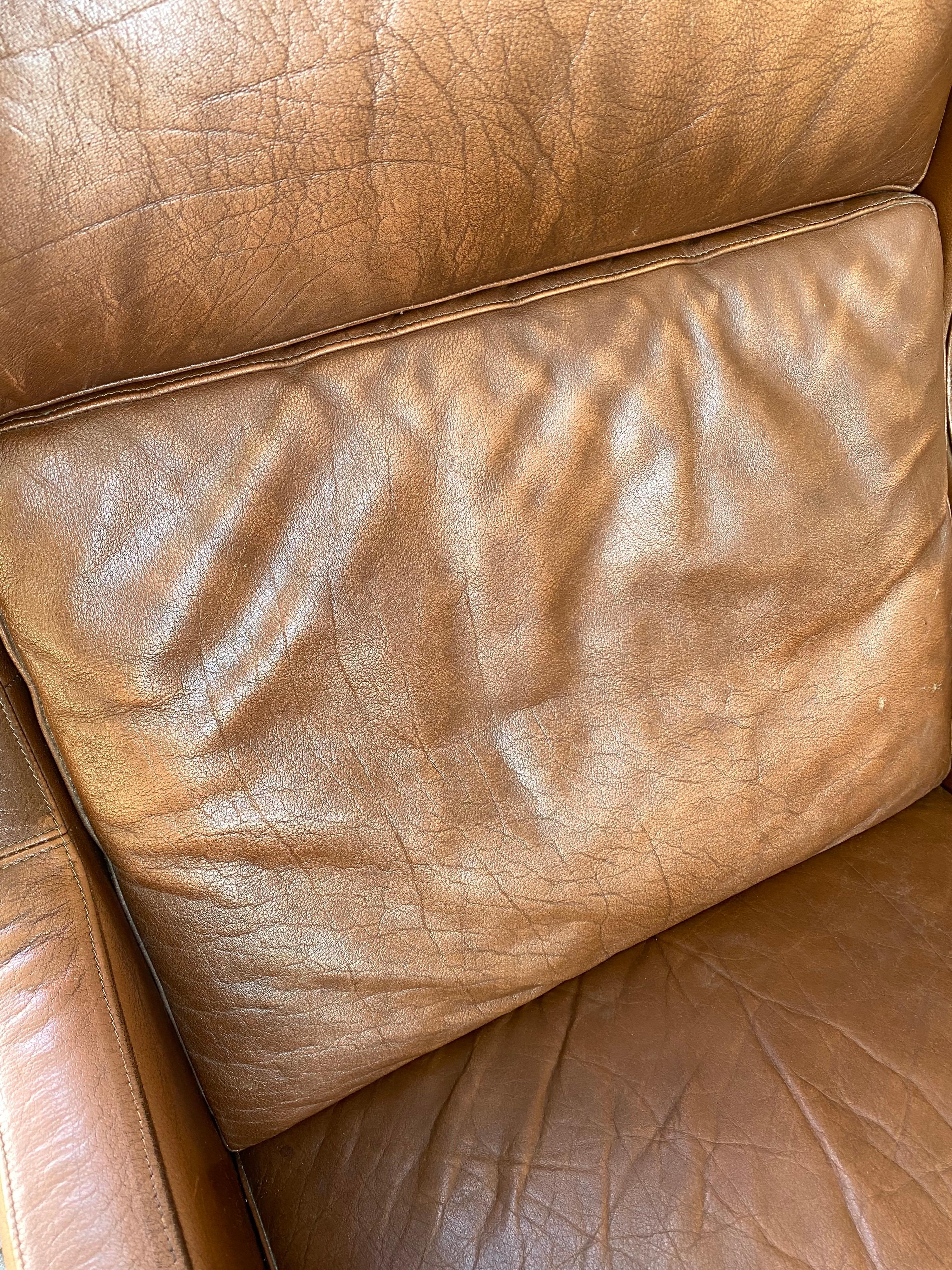 Borge Mogensen Leather Lounge Chair 5