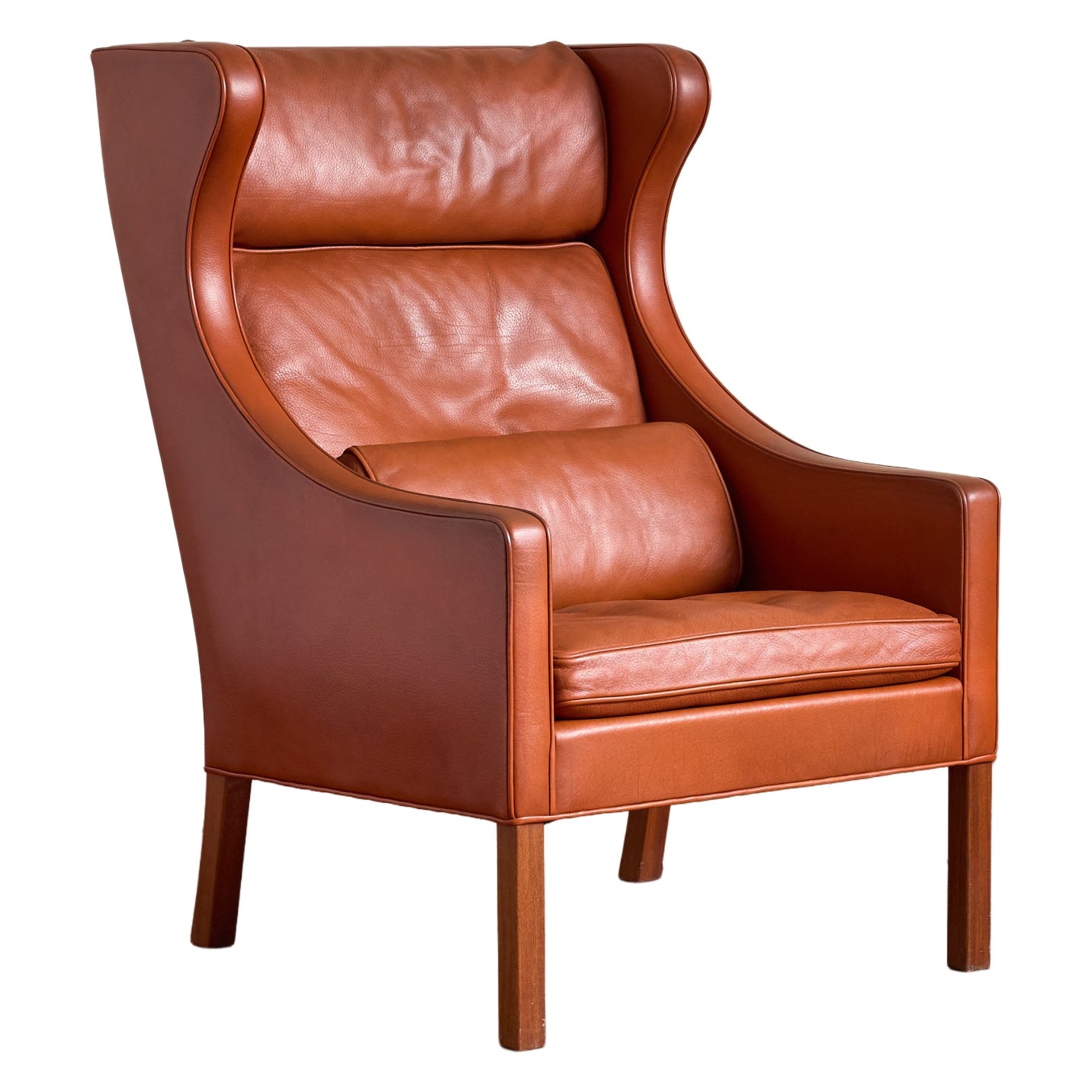 Borge Mogensen Sillón reclinable de piel en venta