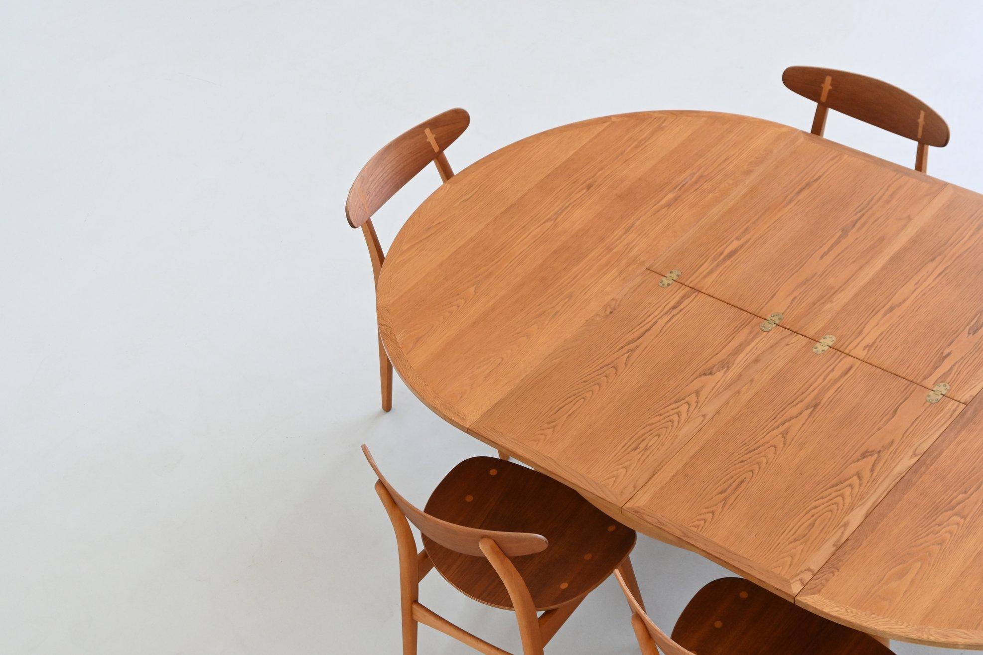 Tavolo da pranzo Borg Mogensen modello 140 in Oak Karl Andersson Danimarca 1955 in vendita 11