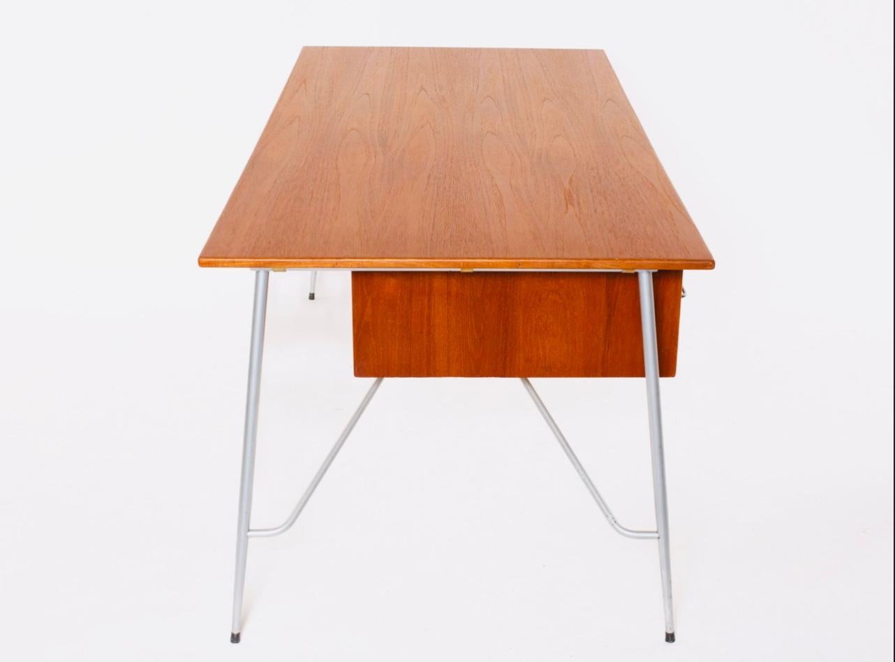 Borge Mogensen Model 202 Teak Desk For Sale 3