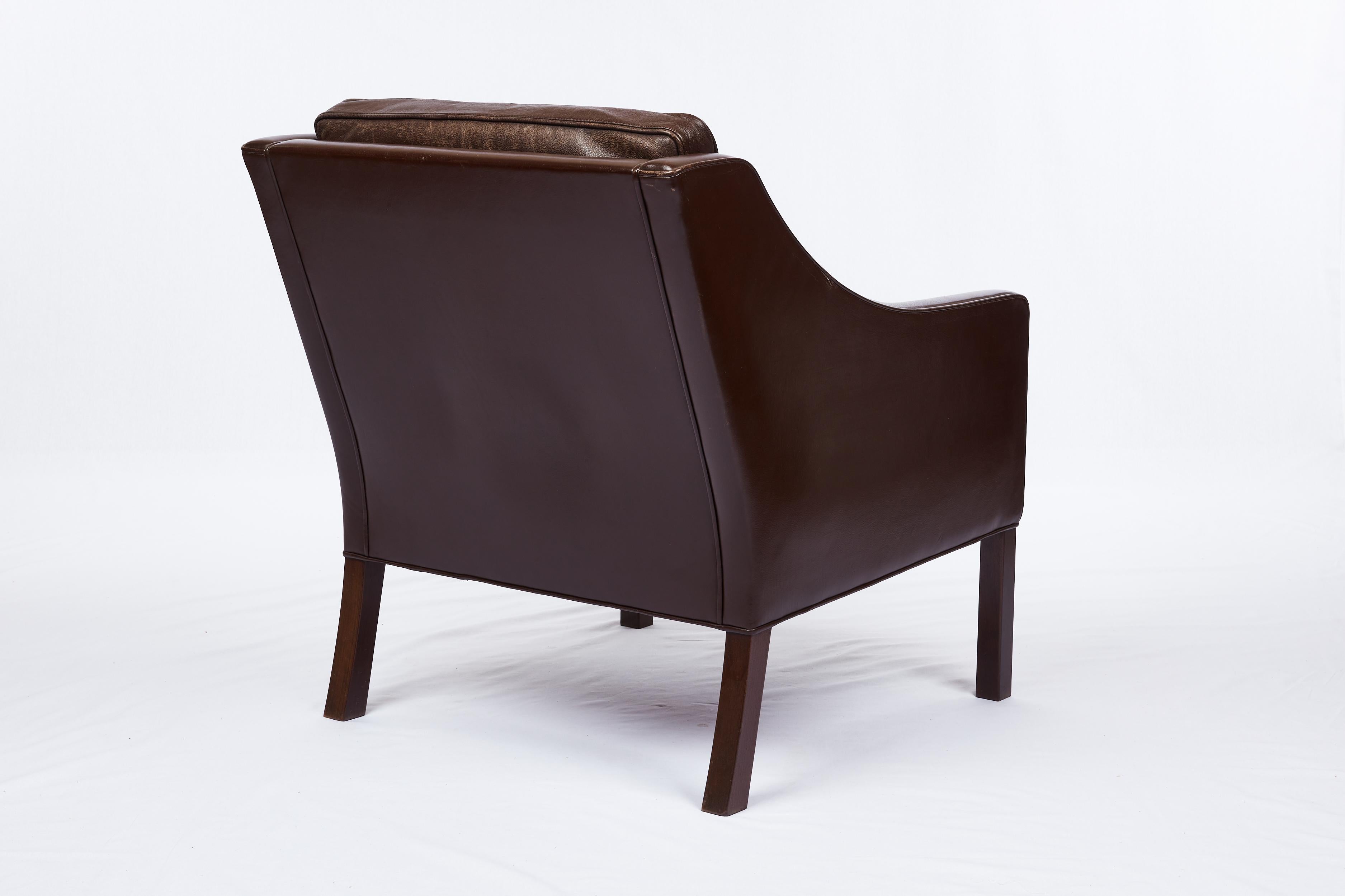 20ième siècle Chaise longue Borge Mogensensen modèle n° 2207 en vente
