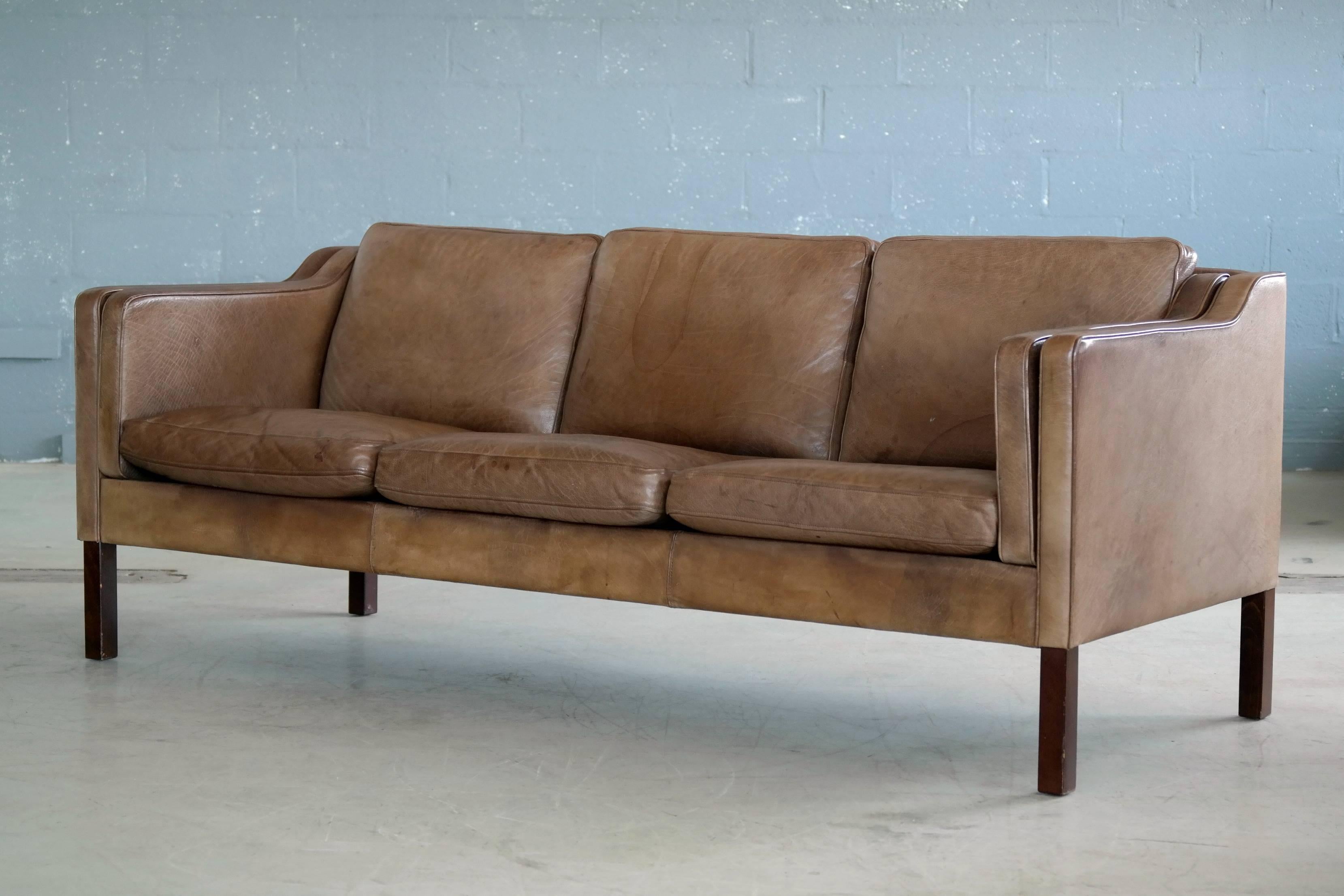 cappuccino leather sofa