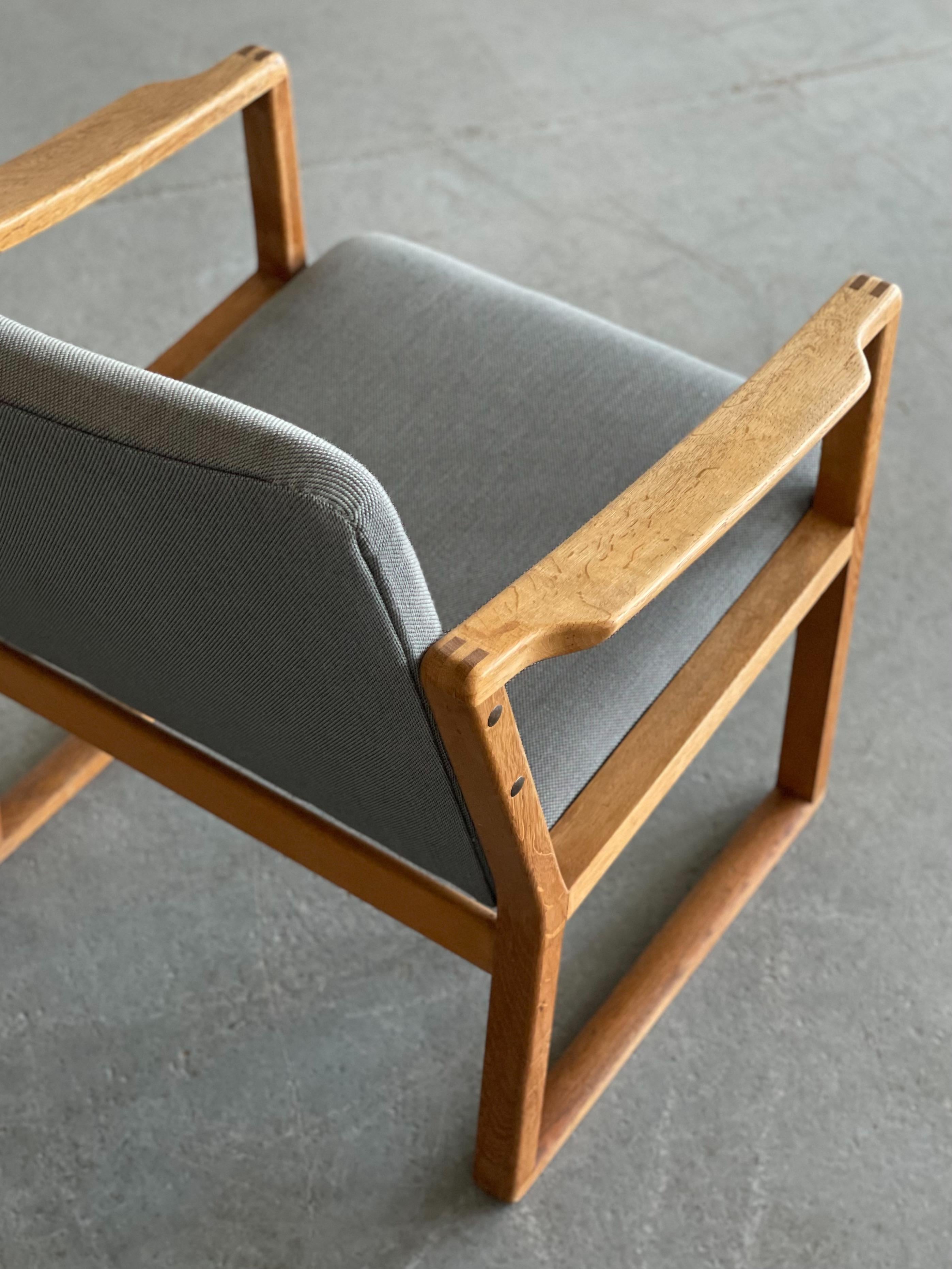 Borge Mogensen Modelo 233 Sillón de roble para Fredericia Danés en venta