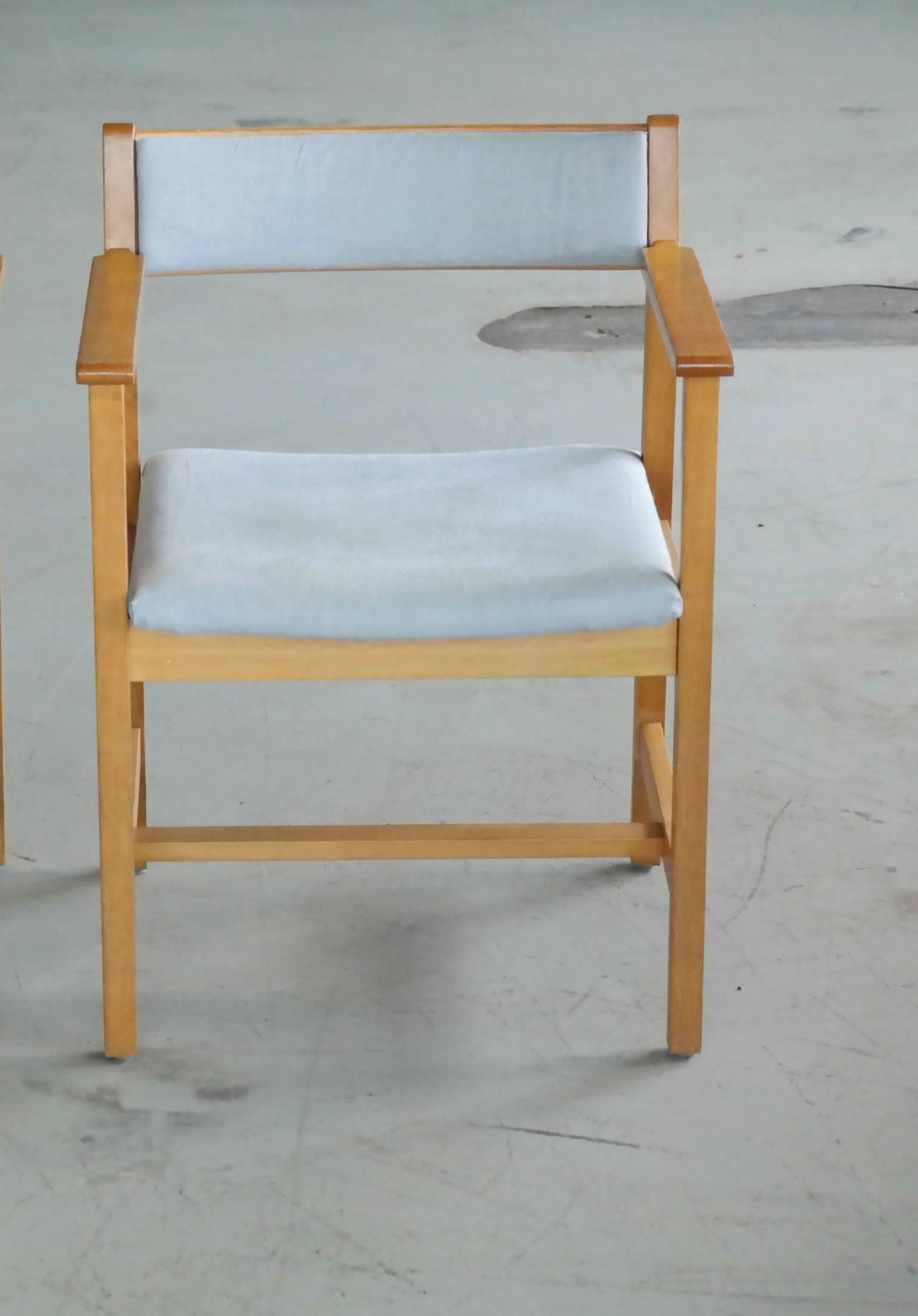 Fauteuil d'appoint ou fauteuil en chêne Børge Mogensen Modèle 3242 pour Fredericia Stolefabrik Excellent état - En vente à Bridgeport, CT