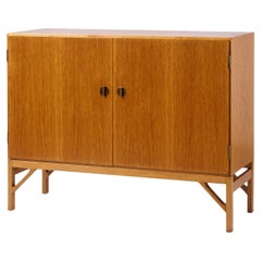 Borge Mogensen China-Schrank aus Eiche, ca. 1950er Jahre