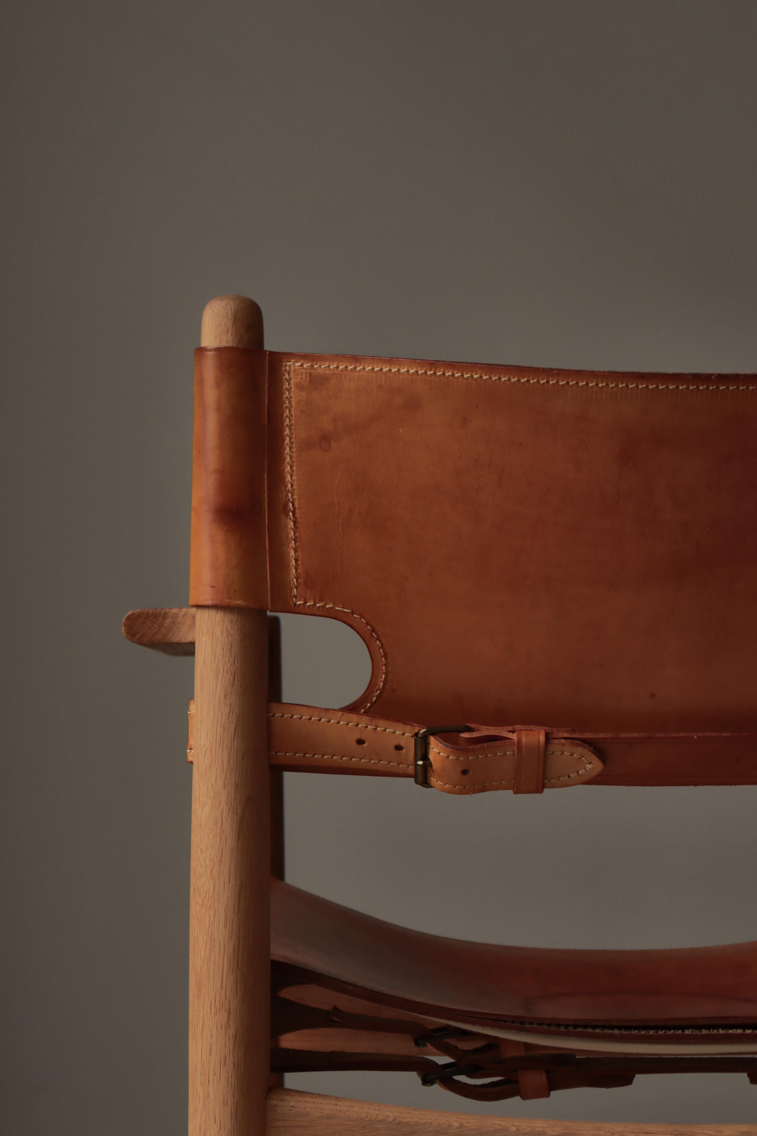 Börge Mogensen Eiche & Leder 