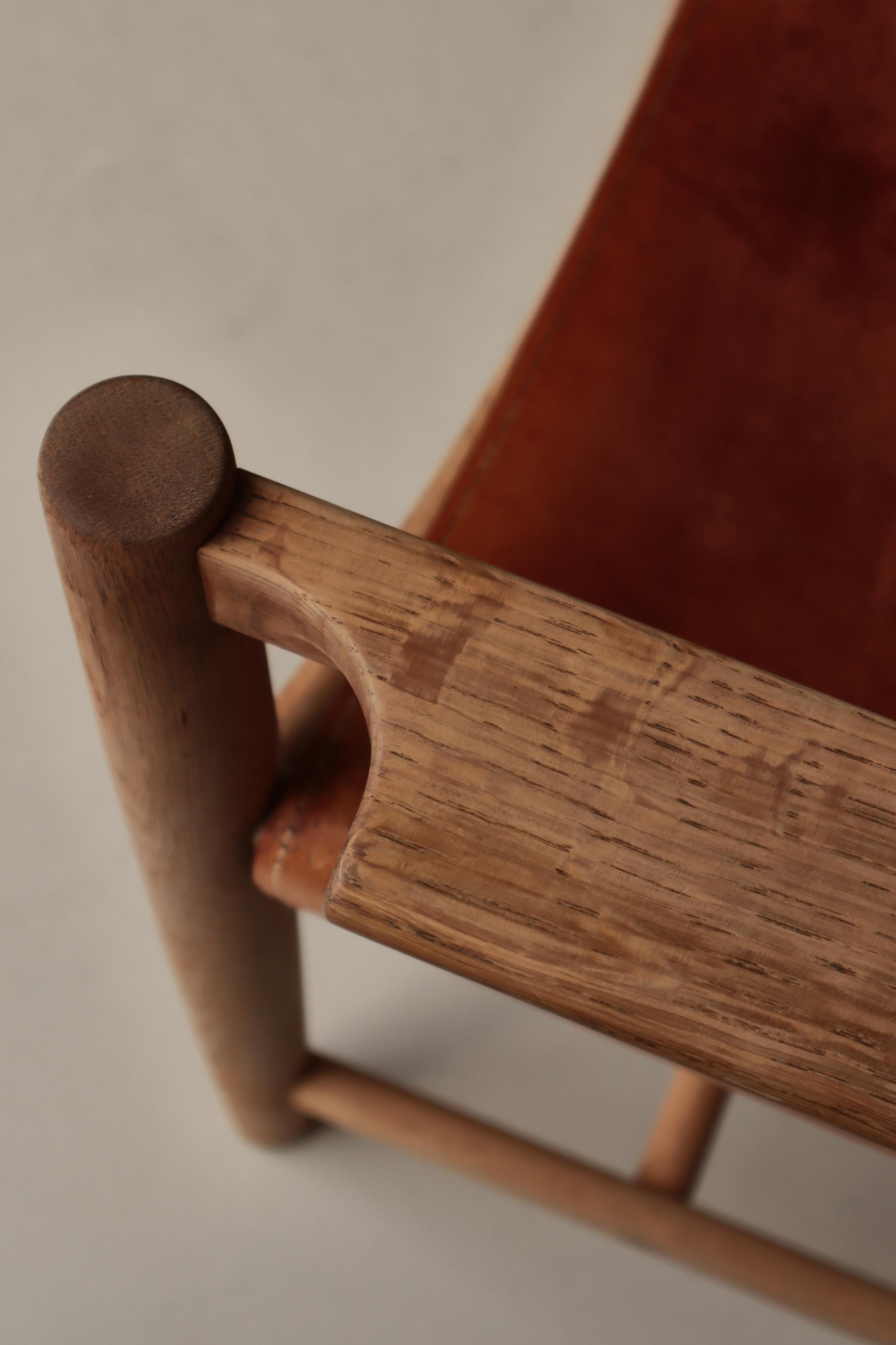 Börge Mogensen Eiche & Leder 