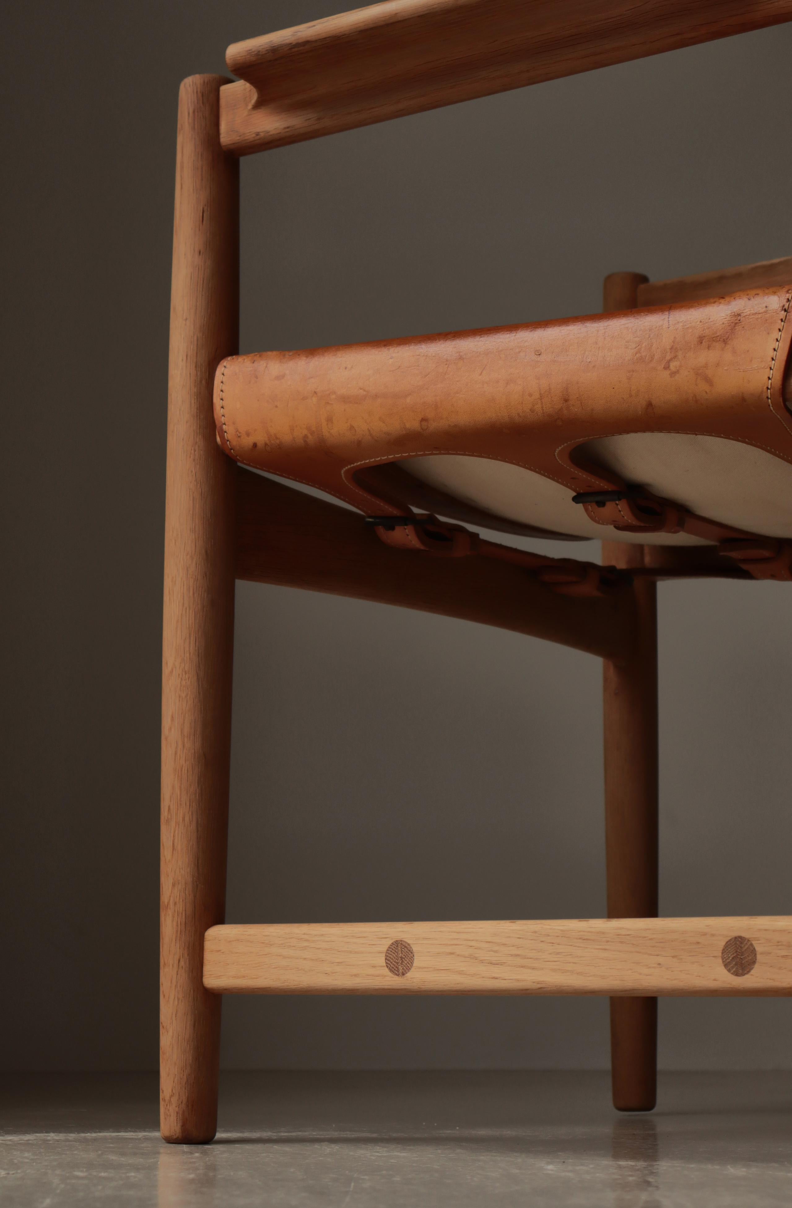 Börge Mogensen Eiche & Leder 