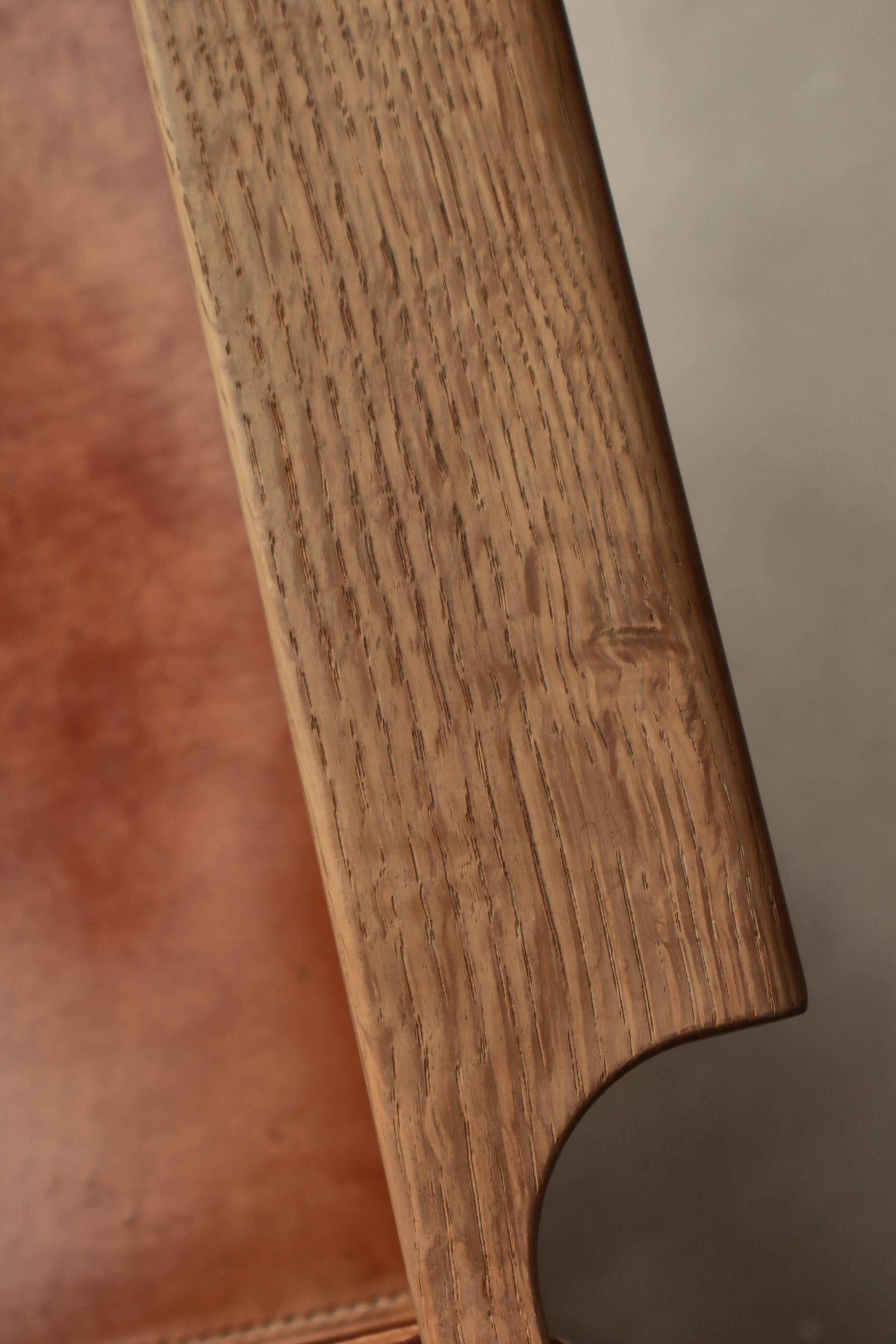 Börge Mogensen Eiche & Leder 