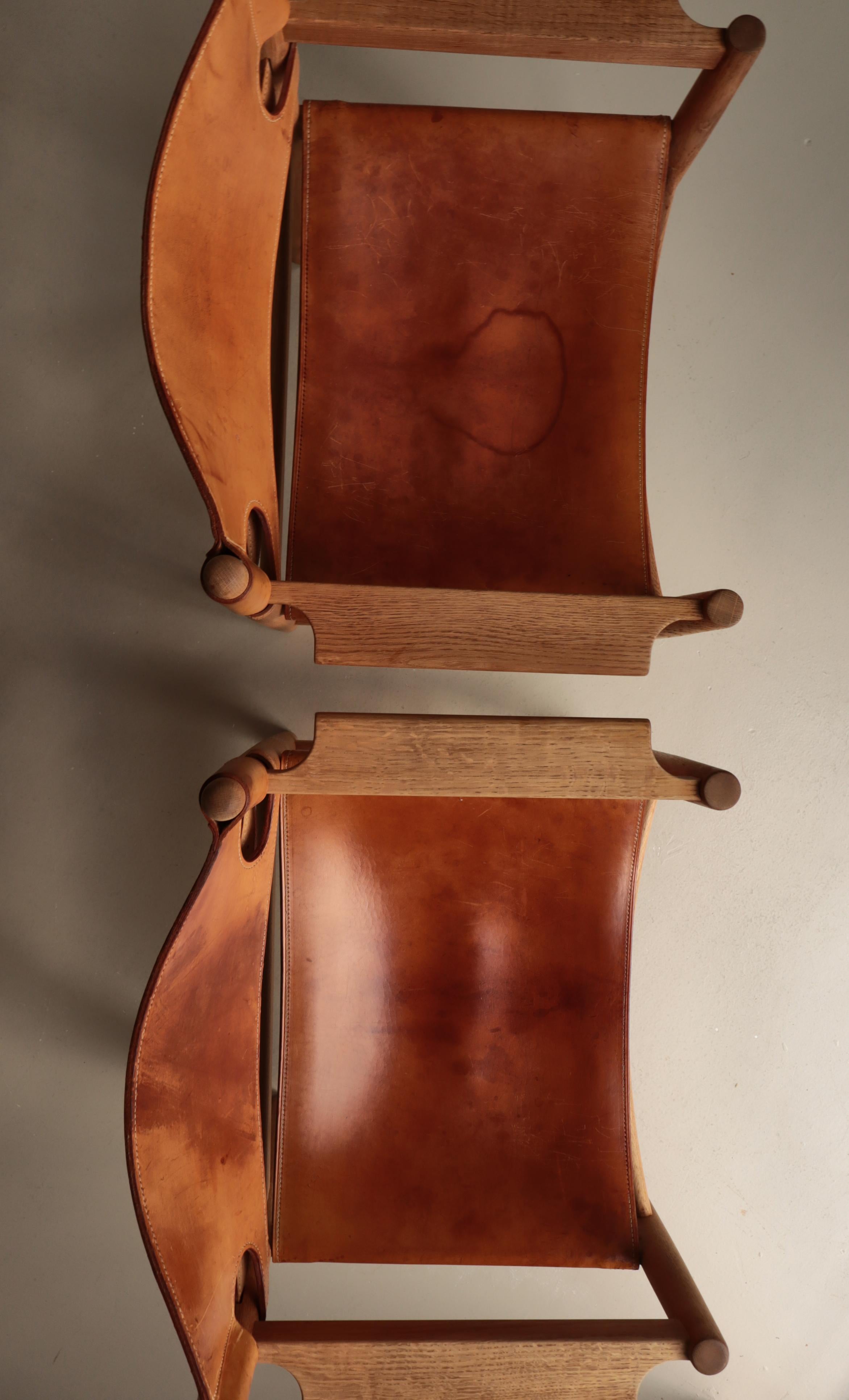 Börge Mogensen Eiche & Leder 