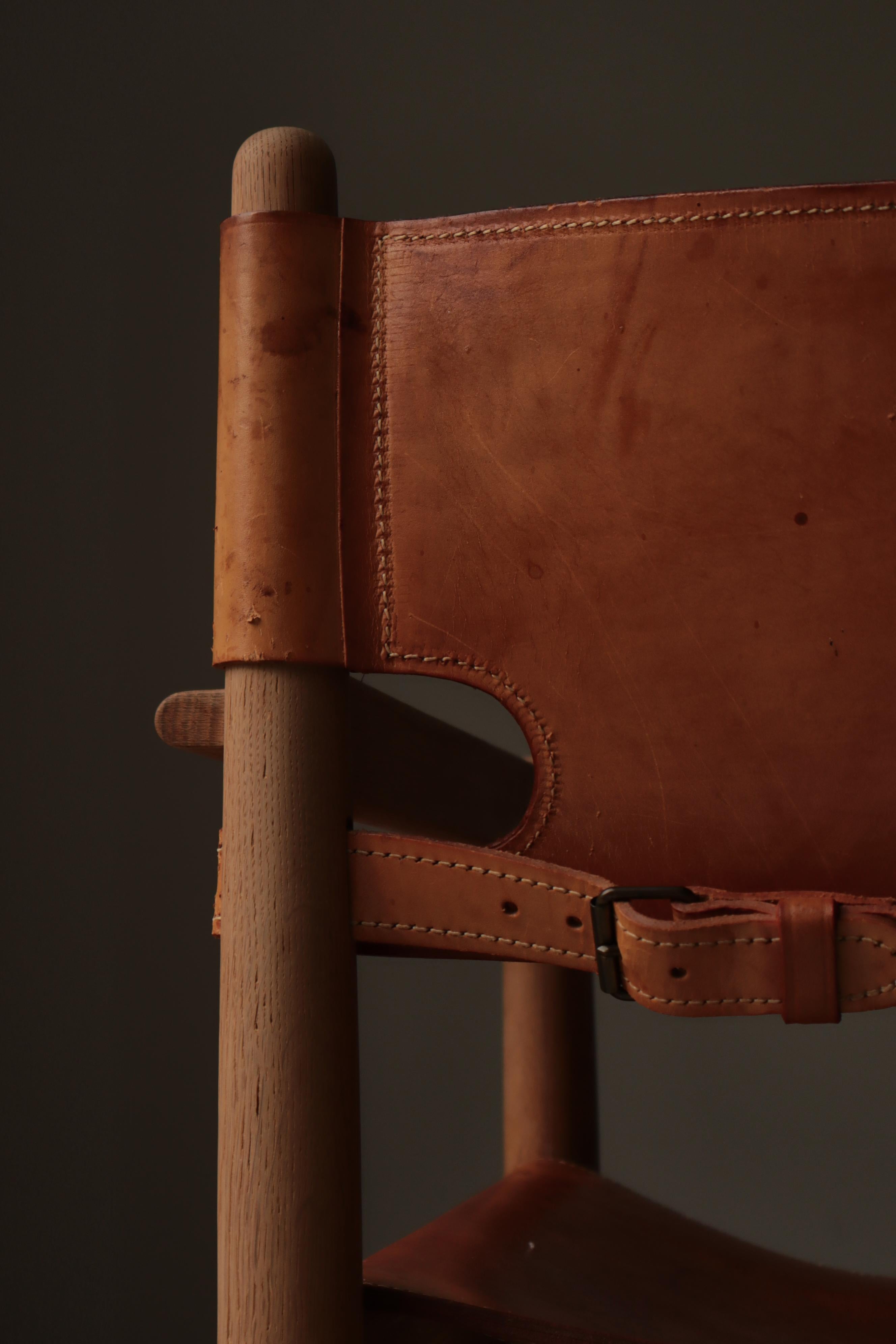 Börge Mogensen Eiche & Leder 