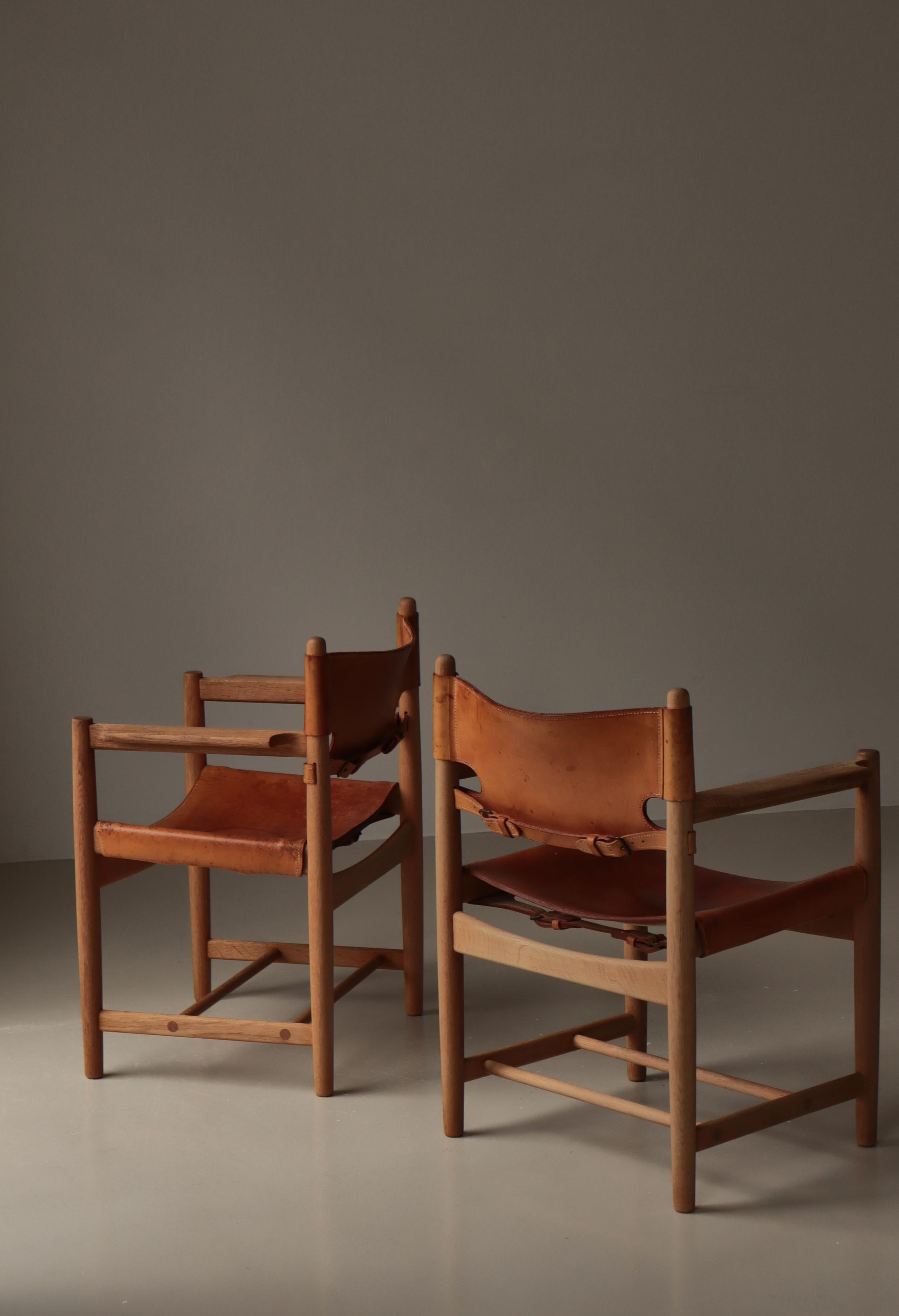 Börge Mogensen Eiche & Leder 