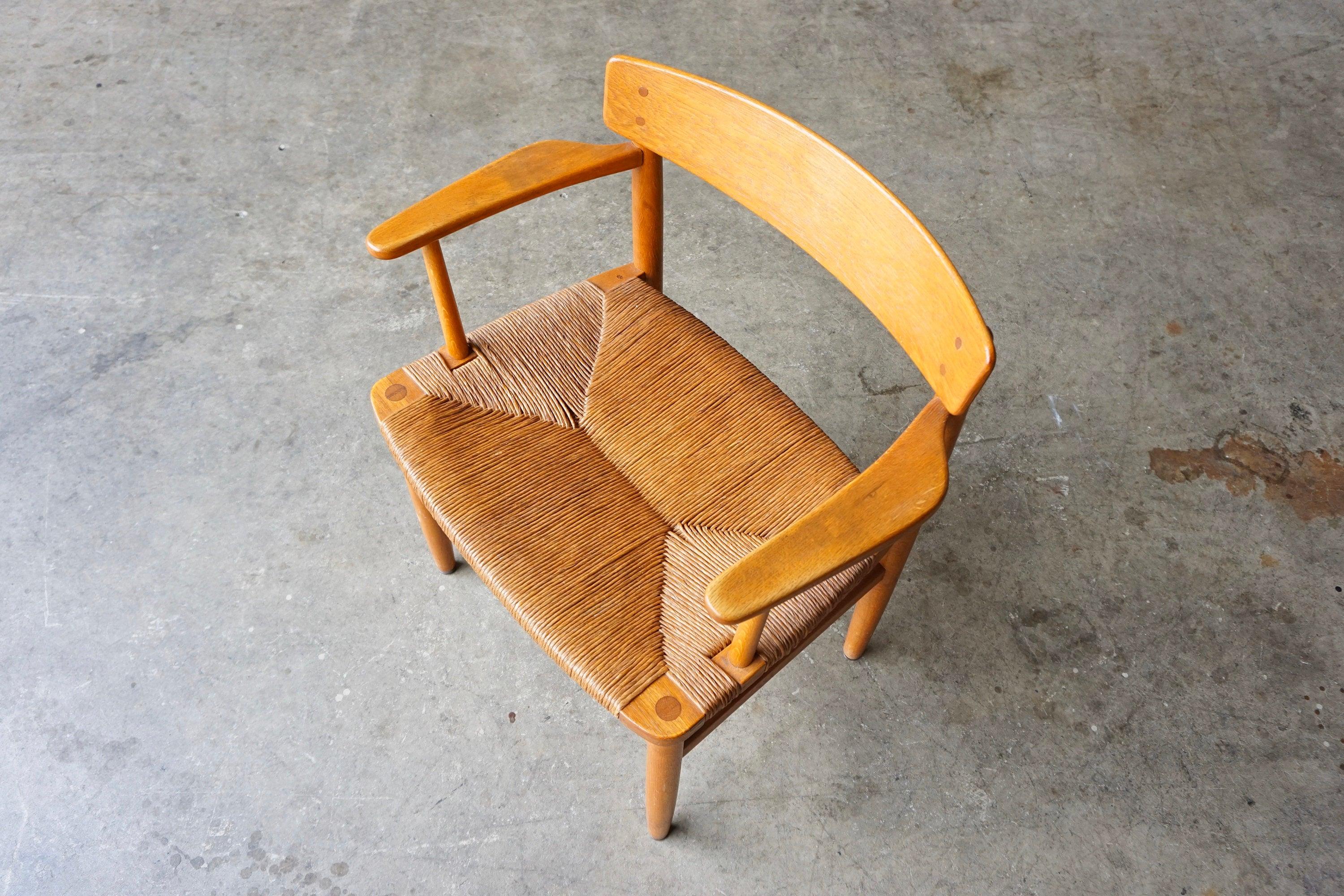 Børge Mogensen ‘Oresund’ Dining Chairs, 8 In Good Condition In Merced, CA