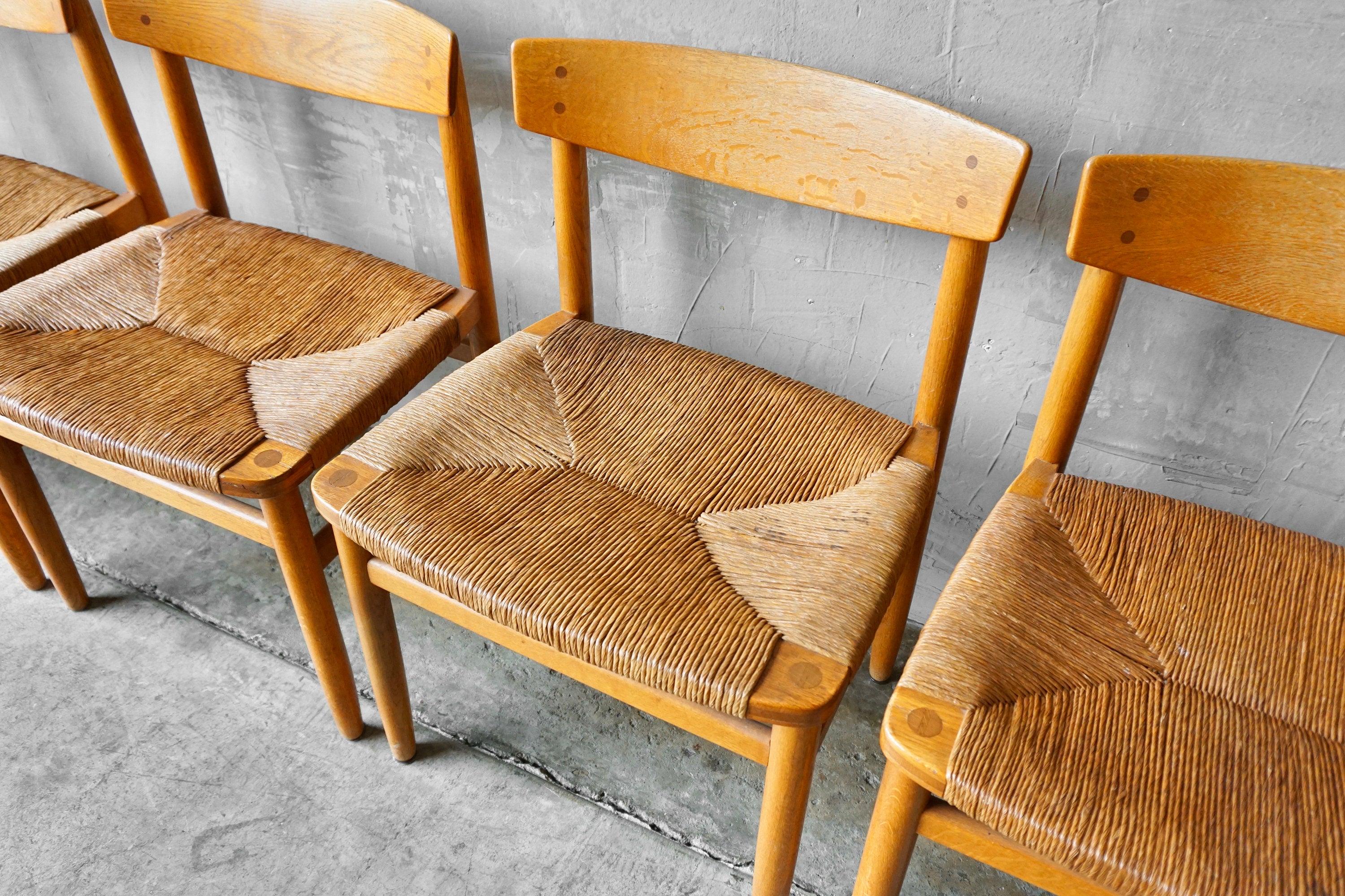 Børge Mogensen ‘Oresund’ Dining Chairs, 8 1