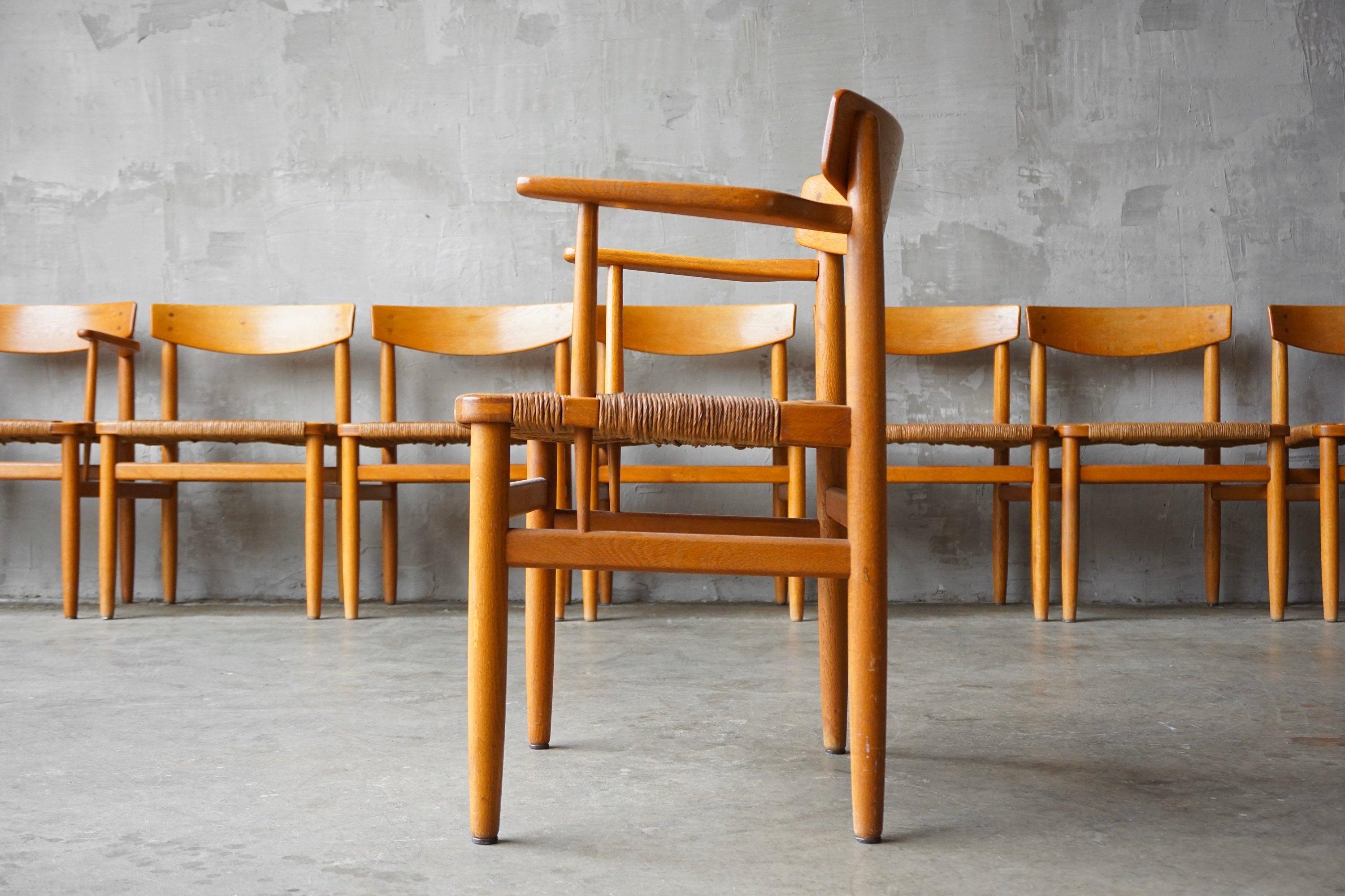 Børge Mogensen ‘Oresund’ Dining Chairs, 8 2