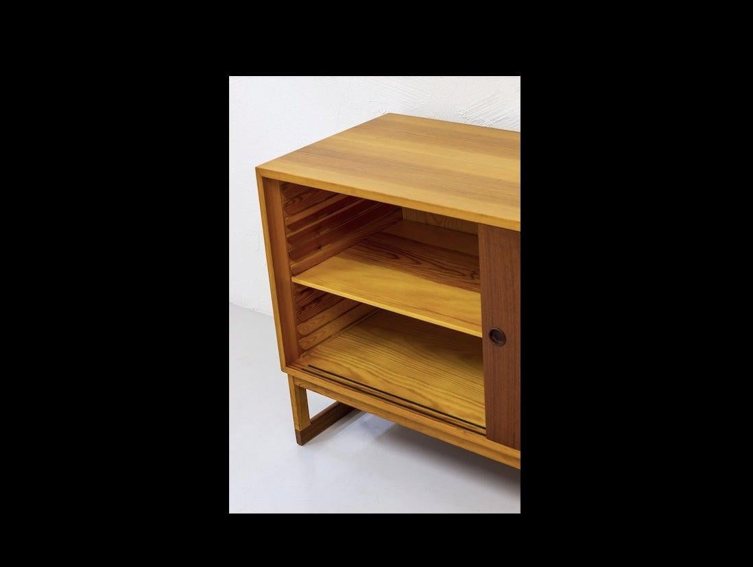 Danish Borge Mogensen: “Oresund” Sideboard Teak and Pine Design, 1955