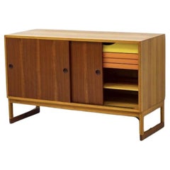 Vintage Borge Mogensen: “Oresund” Sideboard Teak and Pine Design, 1955