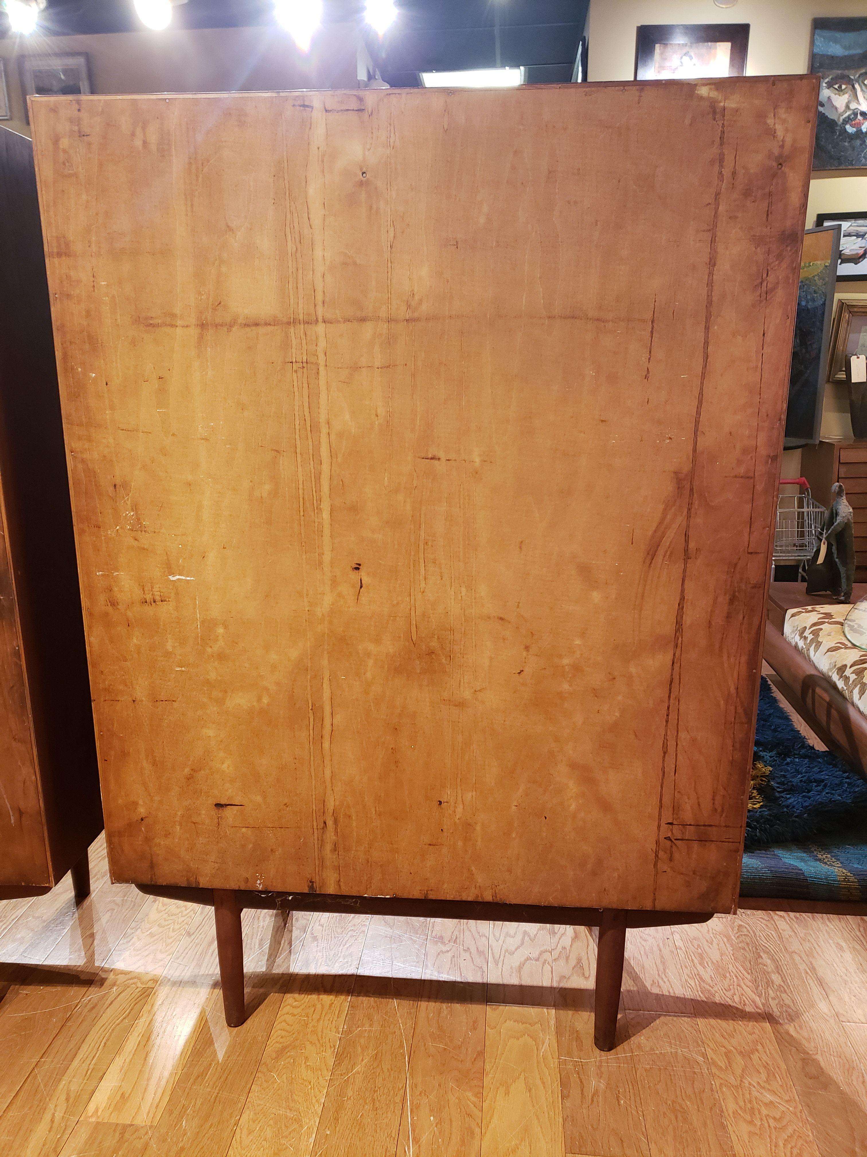20th Century Borge Mogensen Pair of Danish Teak Tall Boys