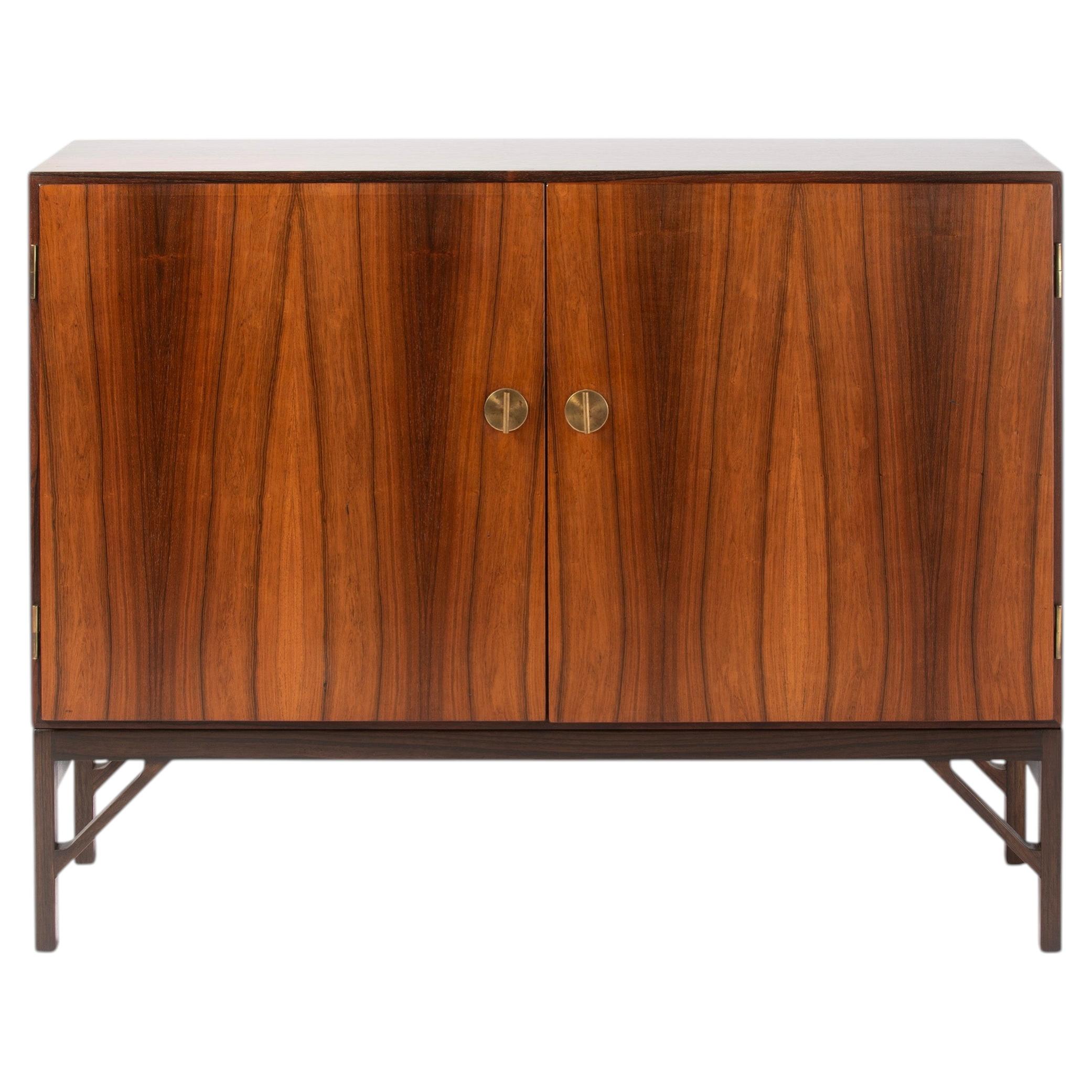 Borge Mogensen Rosewood China Cabinet c1950s For Sale