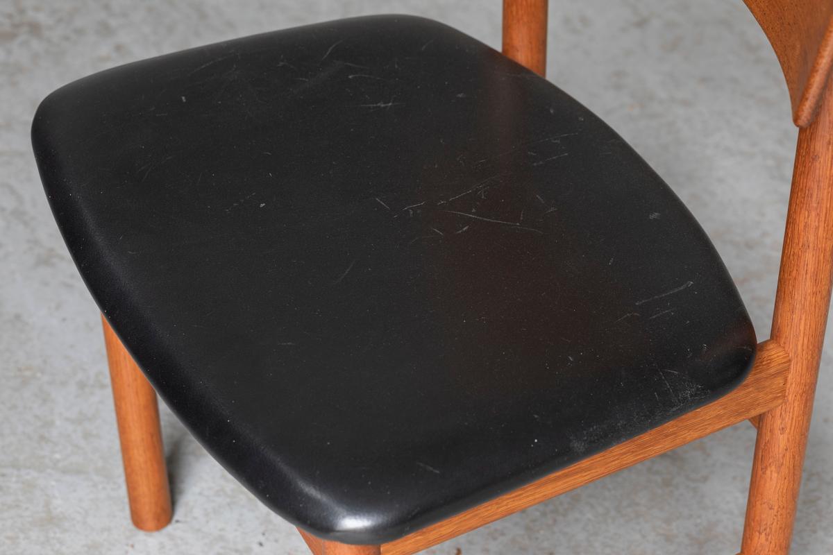 Borge Mogensen Set of 4 Dining Chairs ‘Model 3236’ for Fredericia, Denmark, 60s 2