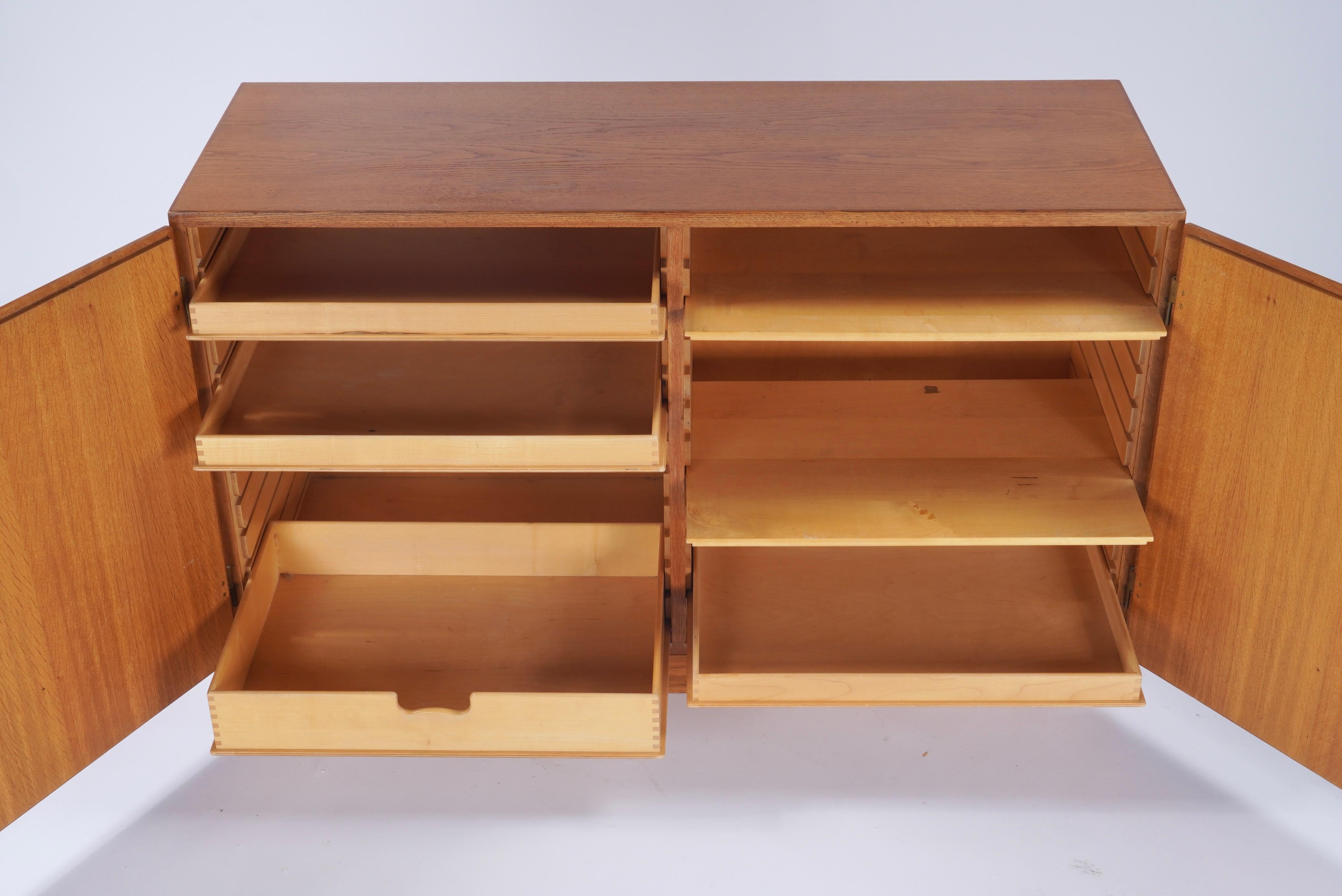 Brass Borge Mogensen Sideboard / Credenza Model 232 for FDB