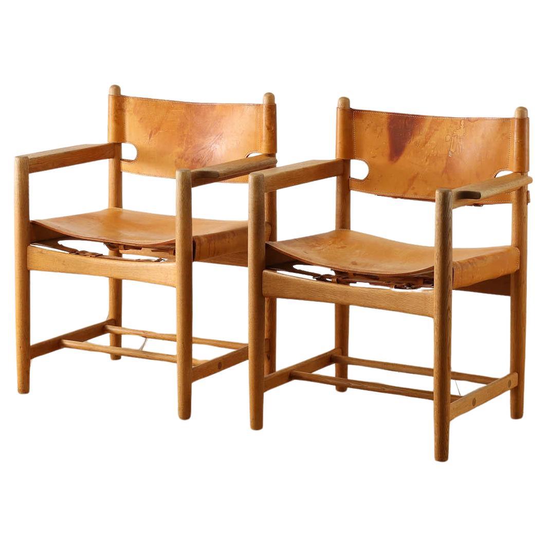 Poltrona spagnola di Borg Mogensen del 1950