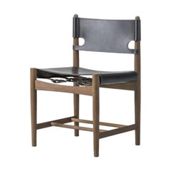 Borge Mogensen Spanish Dining Chair, Model 3237, Black