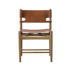 Borge Mogensen Spanish Dining Chair, Model 3237, Cognac - Set of 8