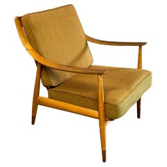 Borge Mogensen Spindle Back Teak and Beech Armchair