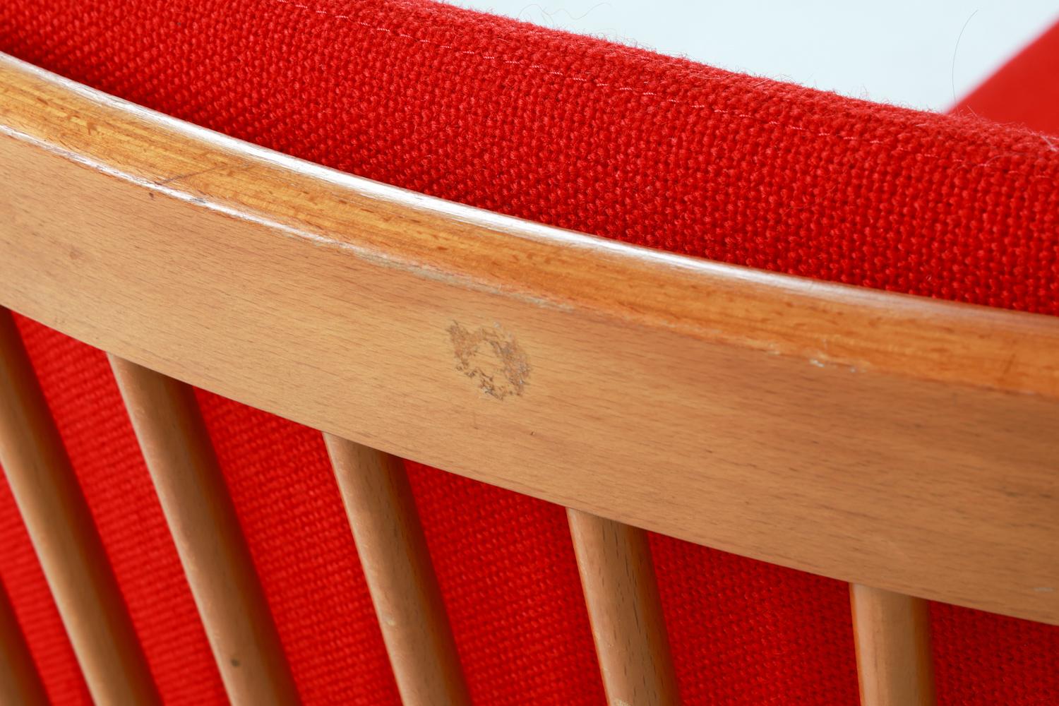 Sofa en hêtre Borge Mogensen pour Frits Hansen vers 1970 en vente 3