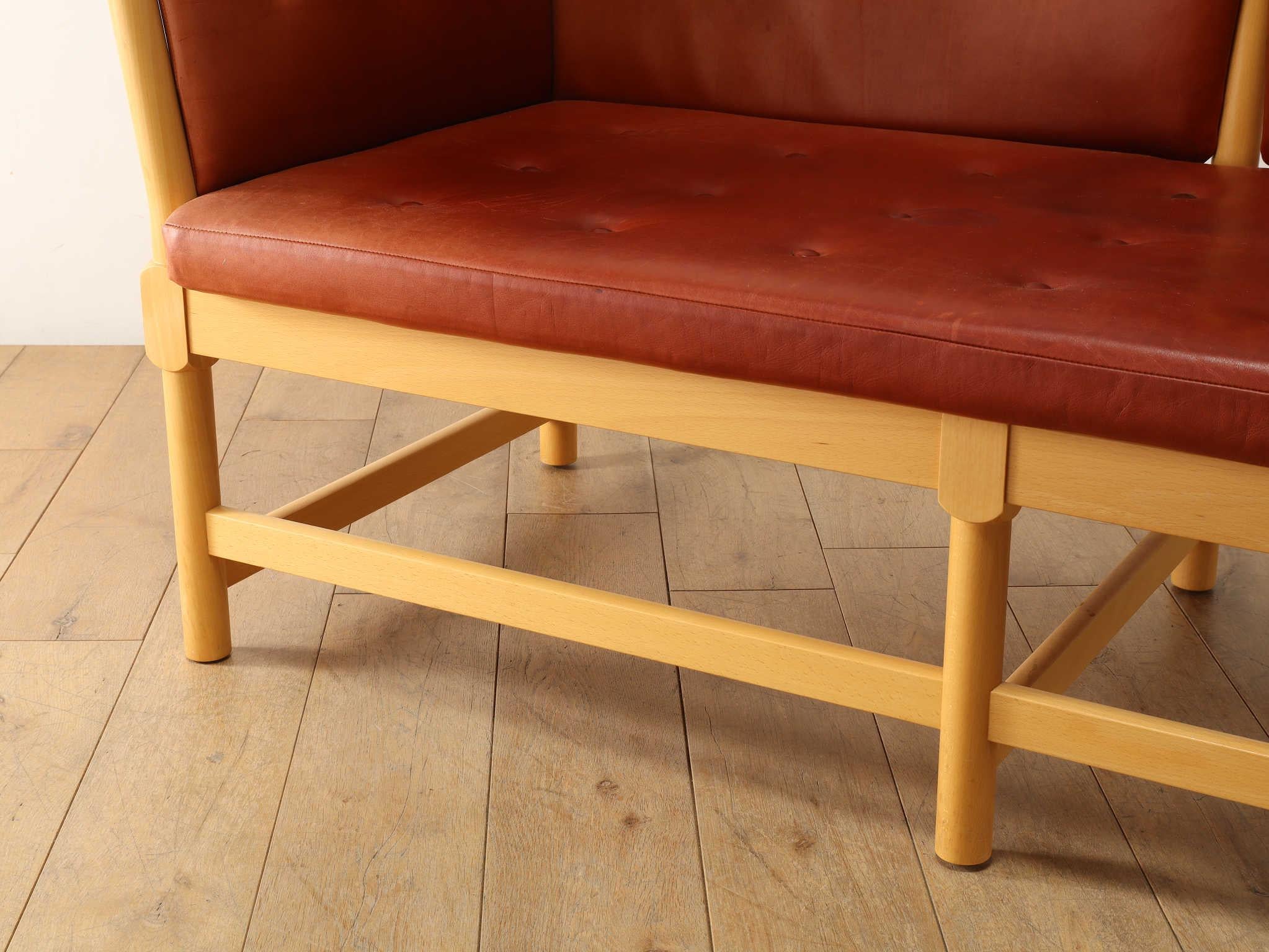 Borge Mogensen Spokeback Sofa 1970's For Sale 12