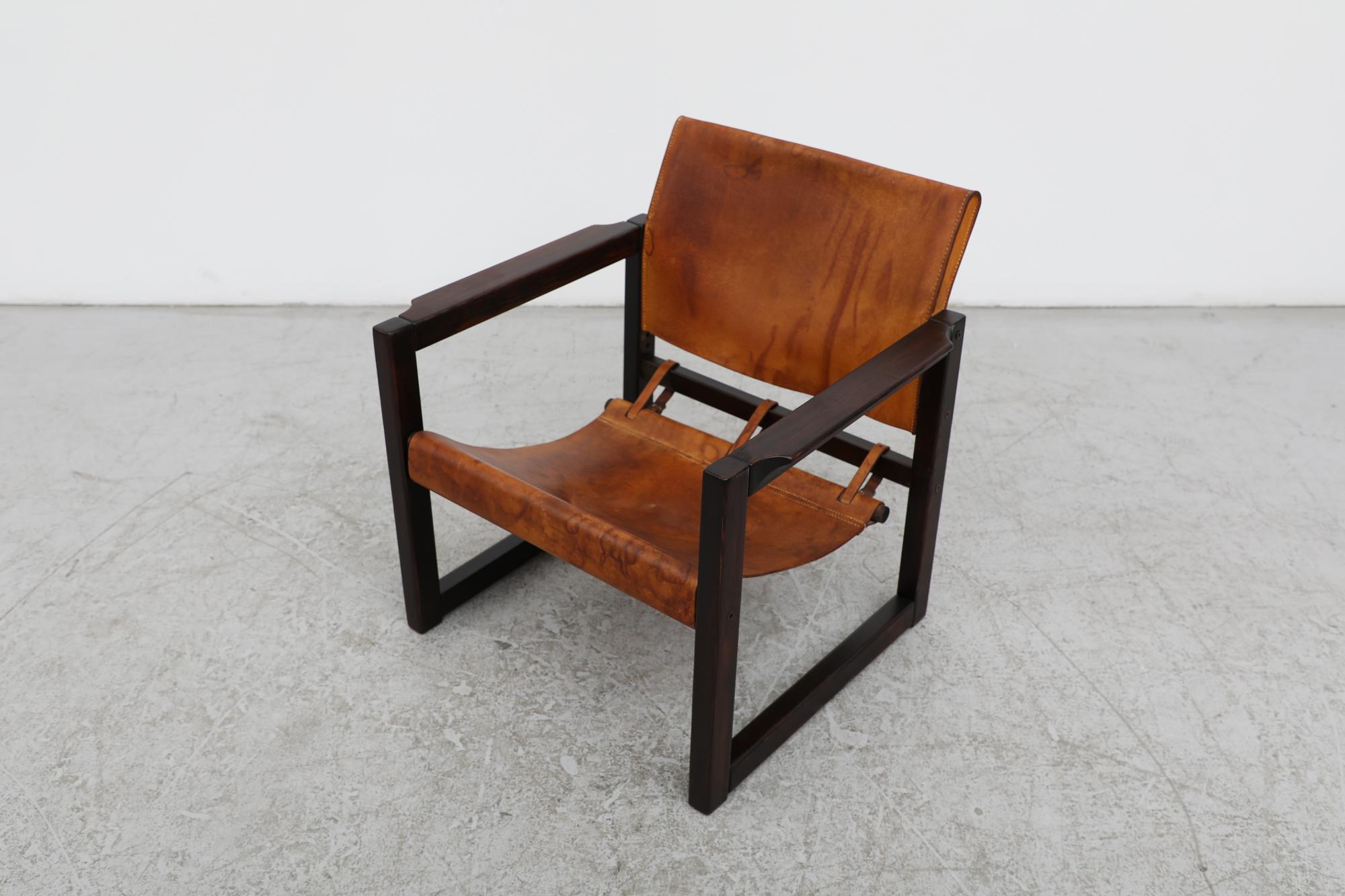 Borge Mogensen Style Leather Safari Chair by Karin Mobring 9