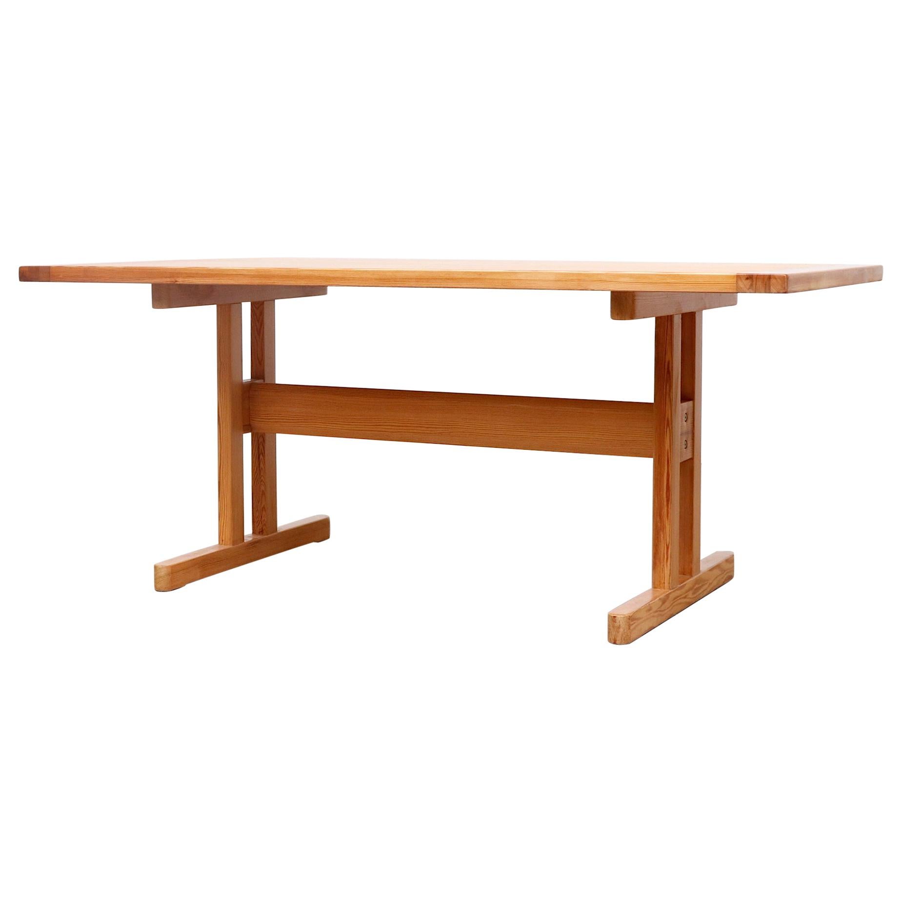 Borge Mogensen Style Pine Dining Table