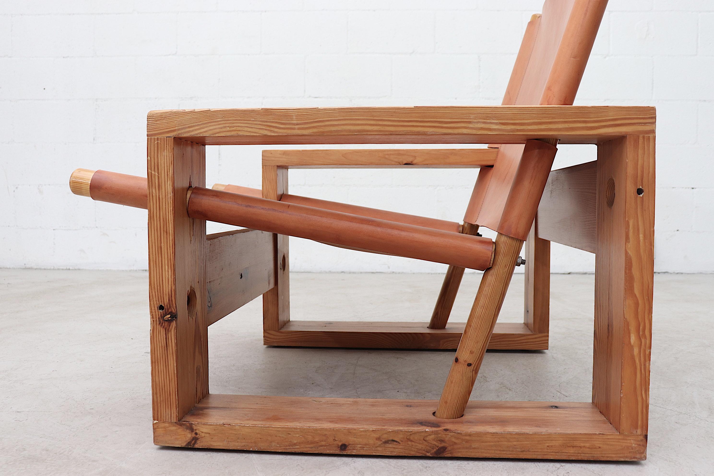 Ate Van Apeldoorn Saddle Leather Lounge Chair 1
