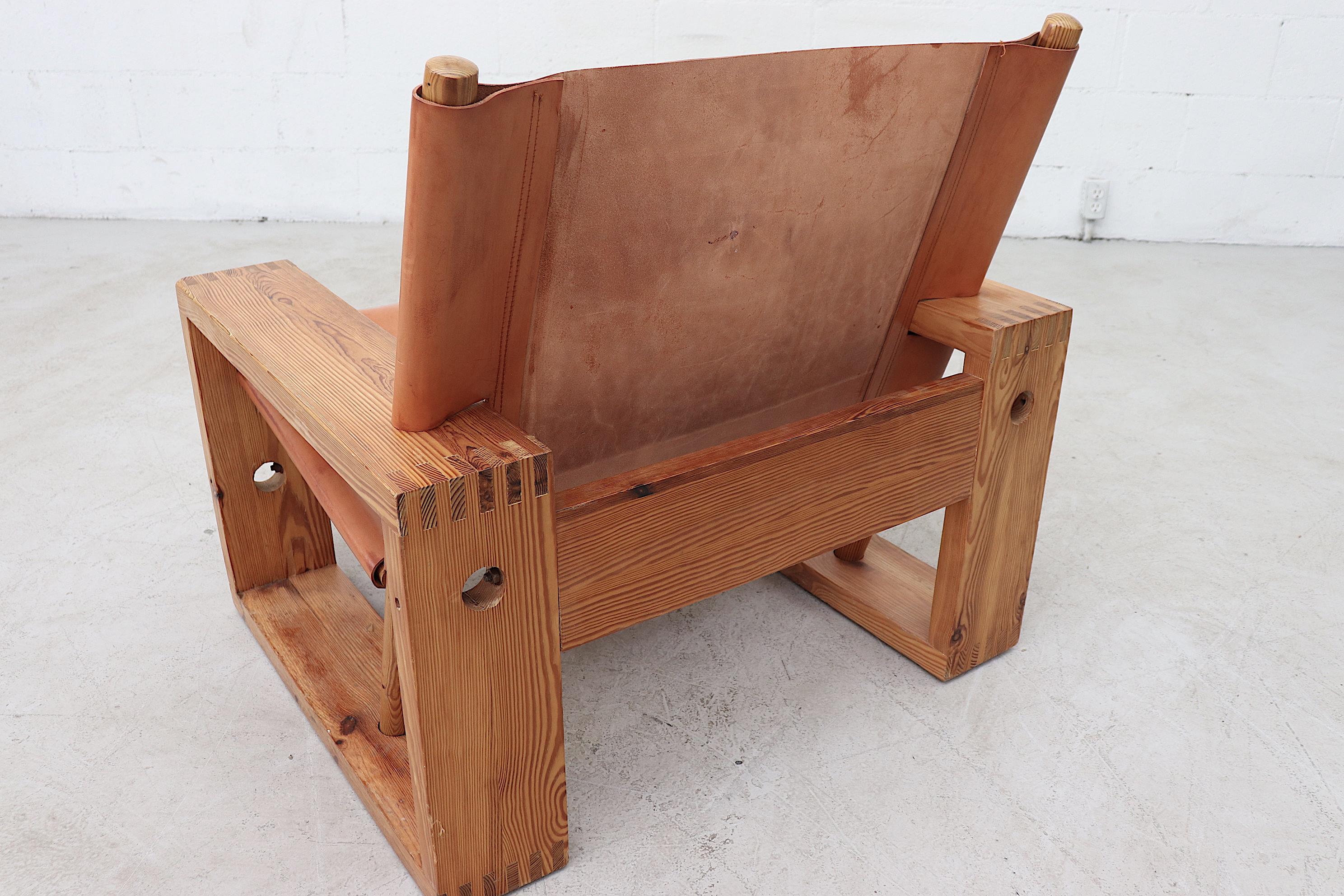 Ate Van Apeldoorn Saddle Leather Lounge Chair 2