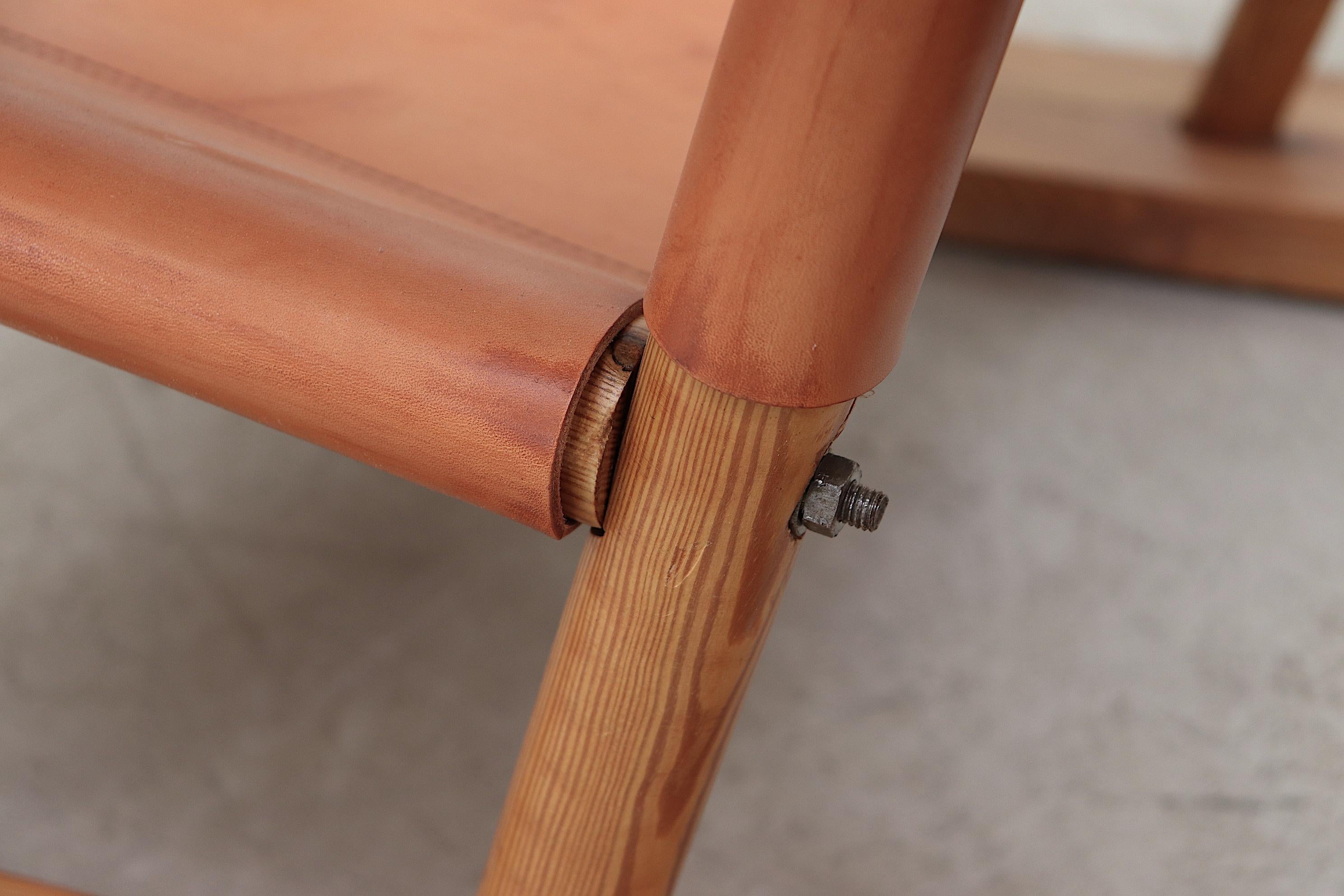 Ate Van Apeldoorn Saddle Leather Lounge Chair 5