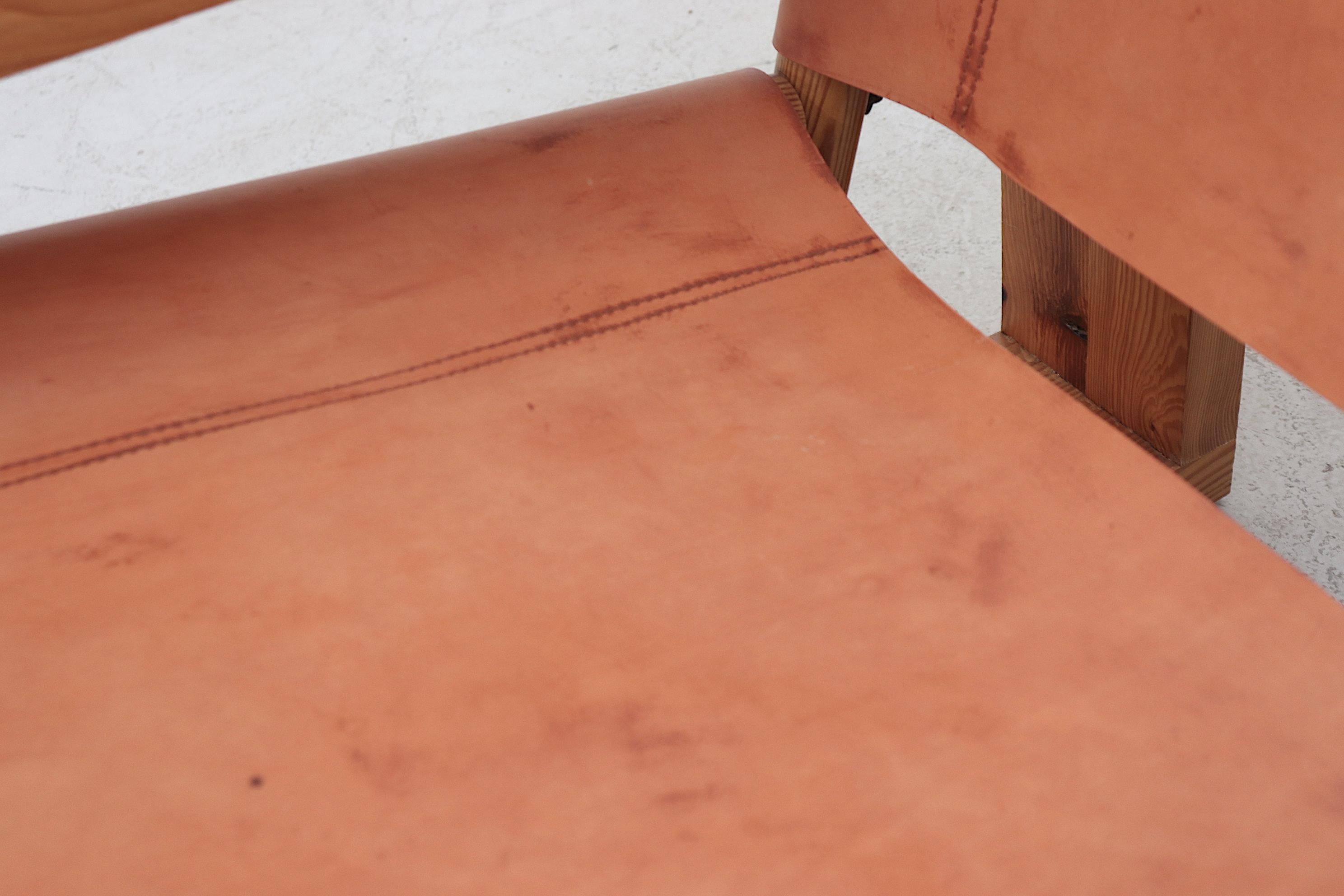 Ate Van Apeldoorn Saddle Leather Lounge Chair 8