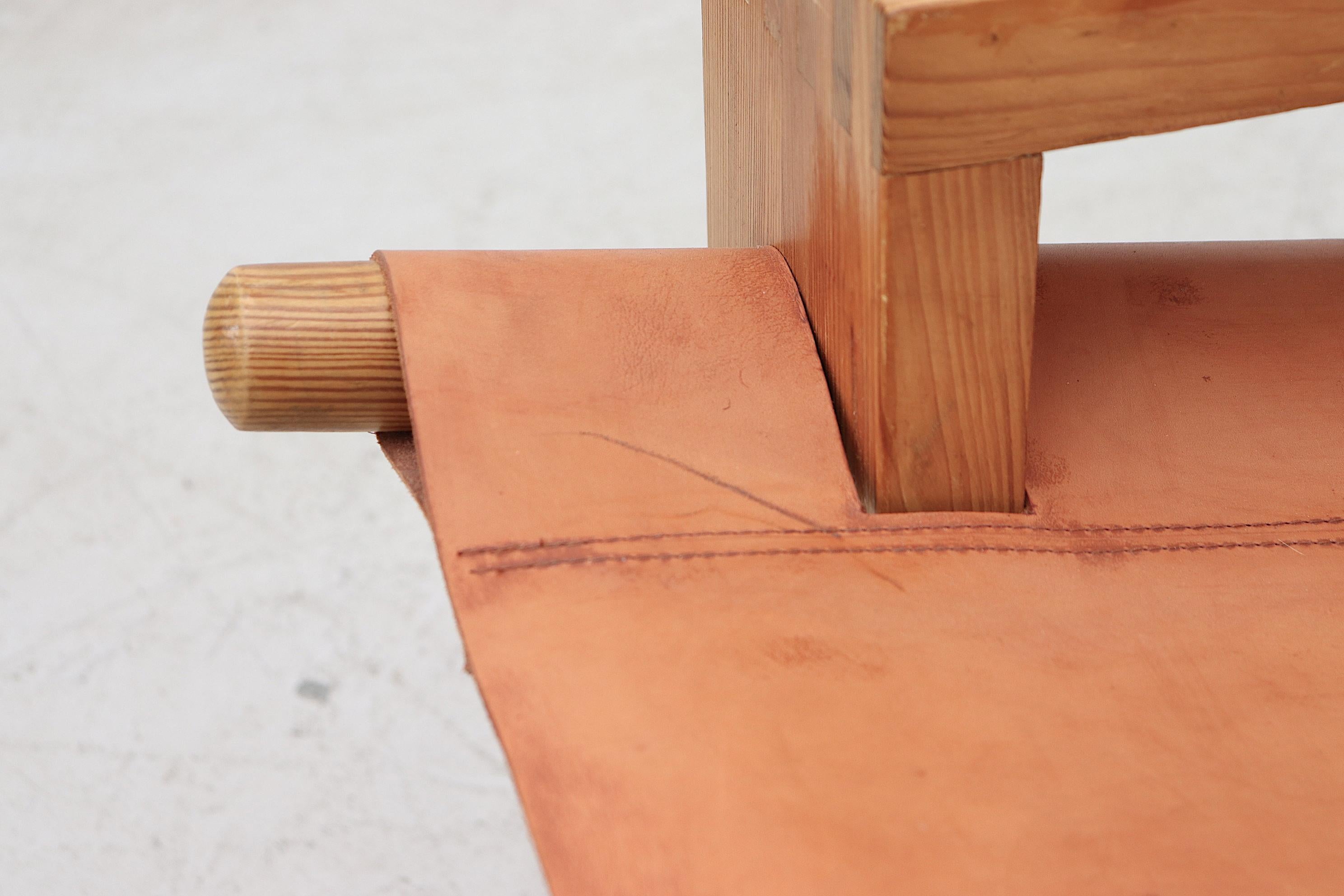 Ate Van Apeldoorn Saddle Leather Lounge Chair 9